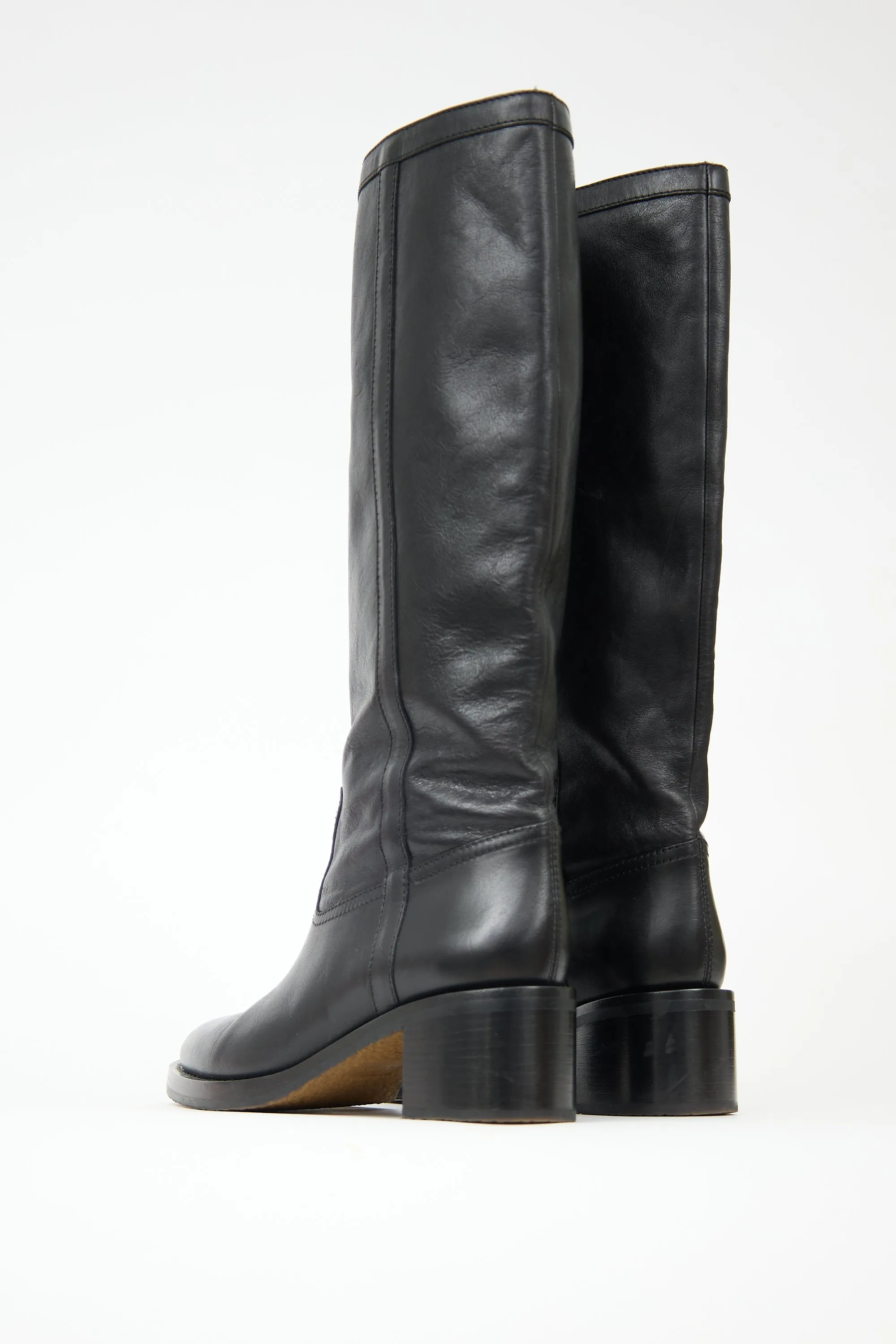 Leather Folco Boot sold by VSP Consignment product image thumbnail 4