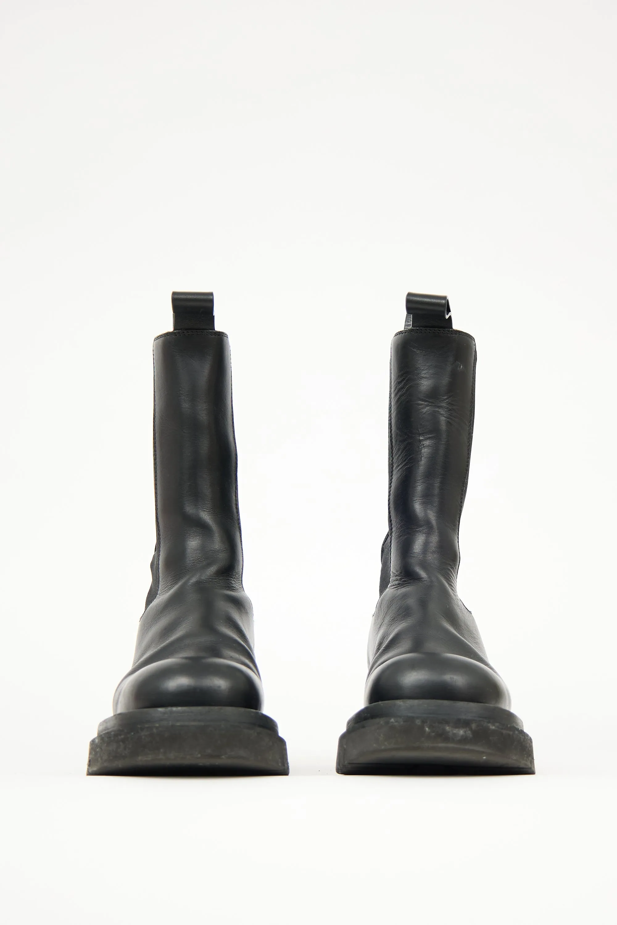 Leather Lug Chelsea Boot sold by VSP Consignment product image thumbnail 3