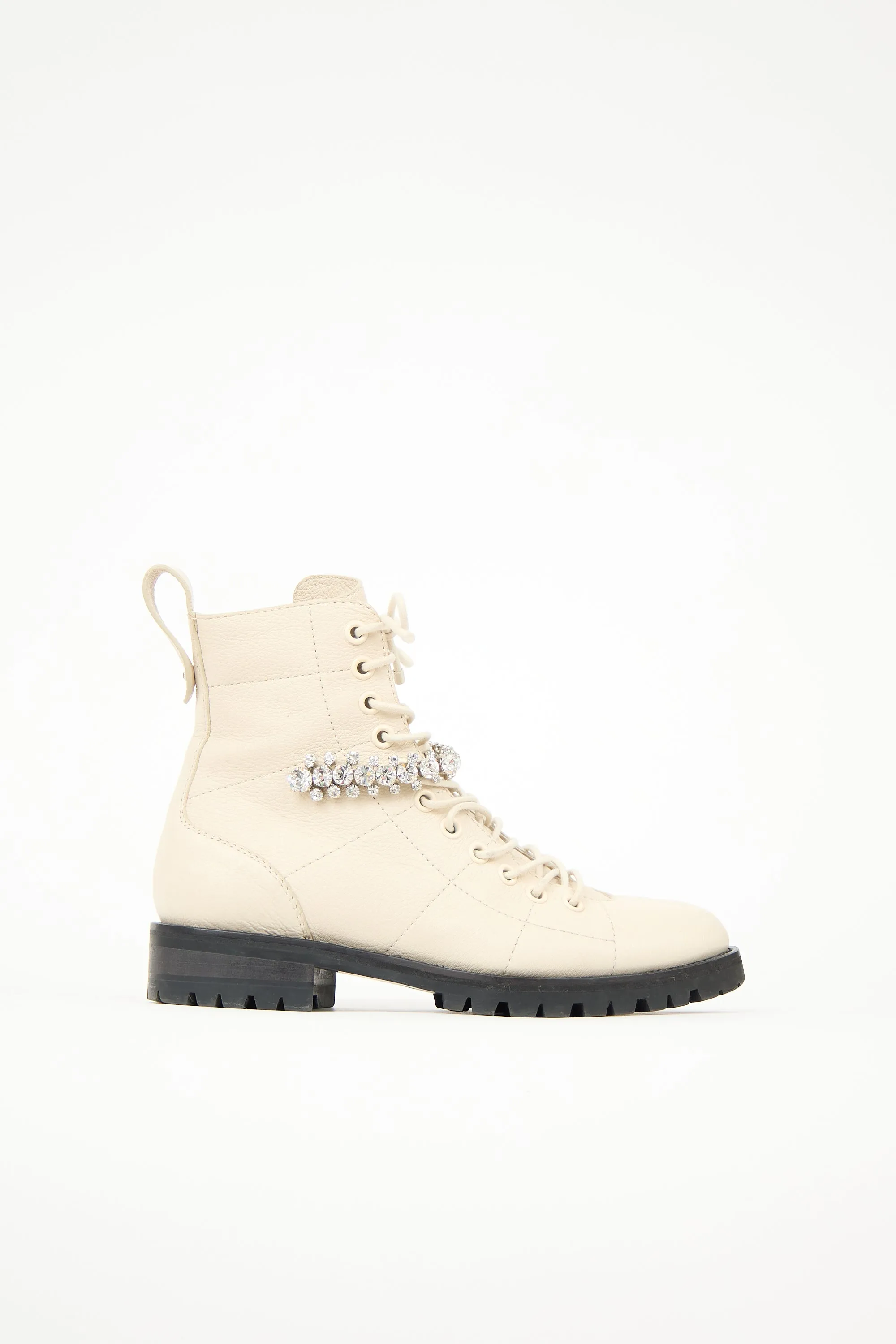 Leather Cruz Boot sold by VSP Consignment