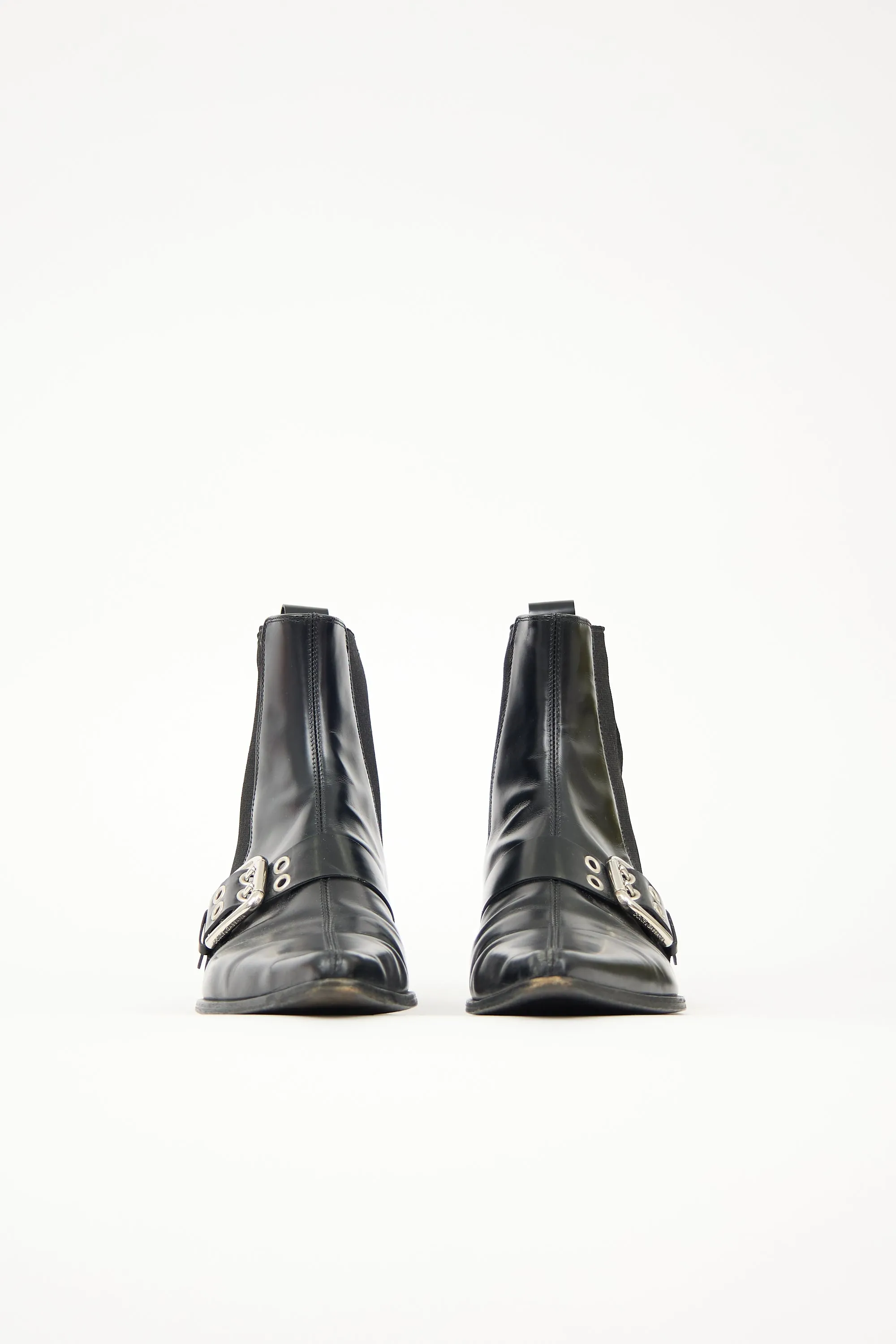 Leather Pointed Toe Boot sold by VSP Consignment product image thumbnail 3