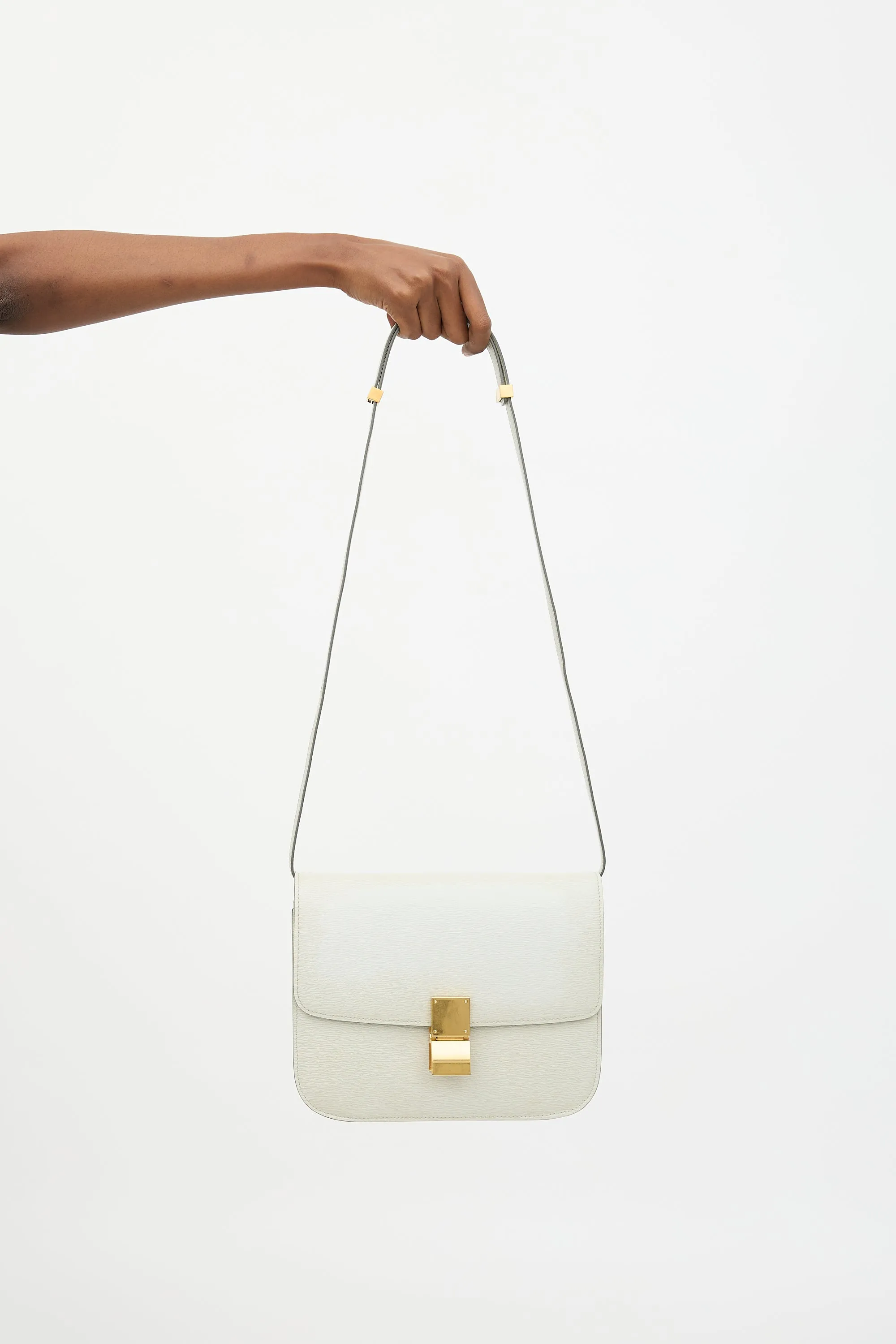 2016 Leather Medium Box Bag sold by VSP Consignment product image thumbnail 2