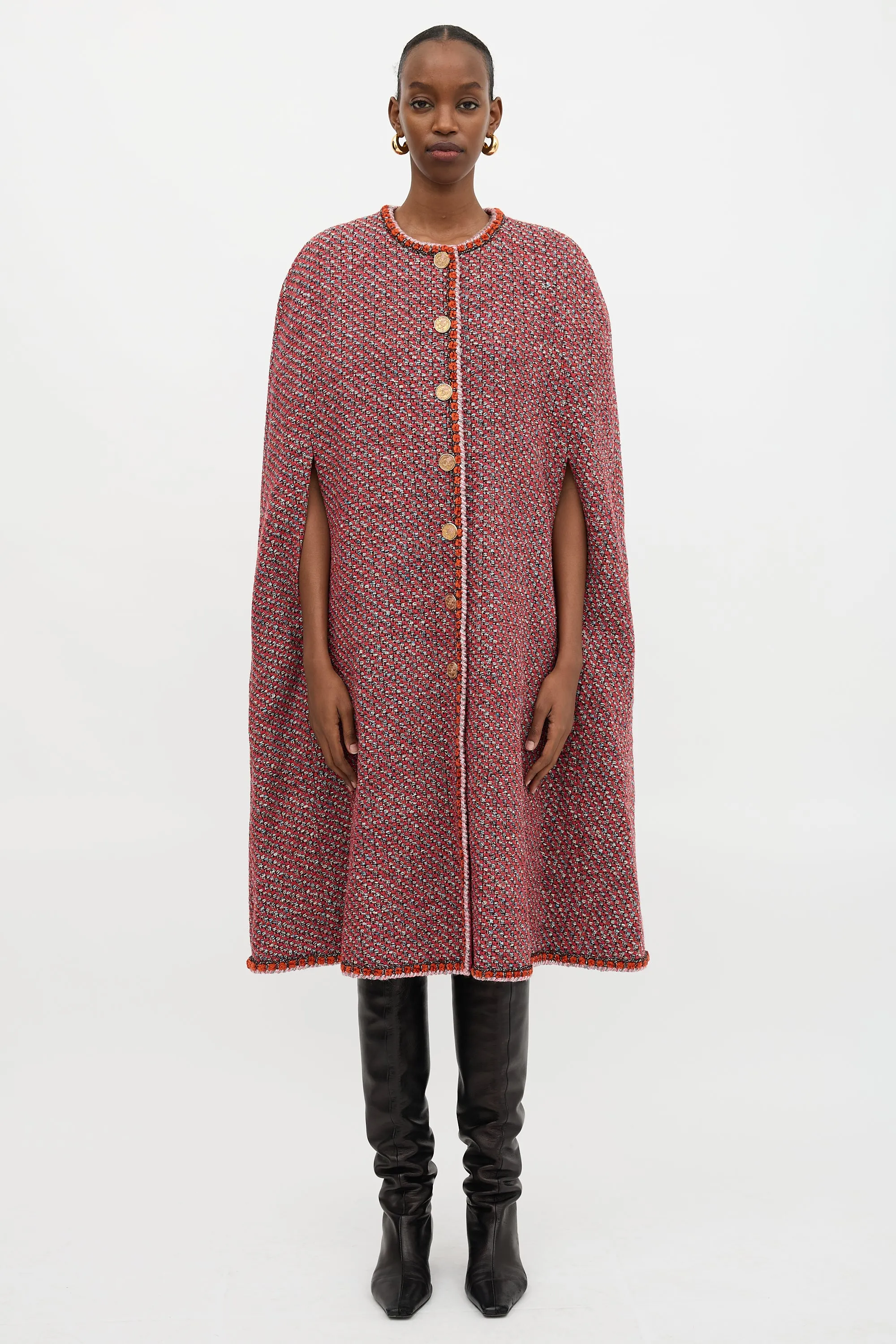 FW 2021 Tweed Cape sold by VSP Consignment