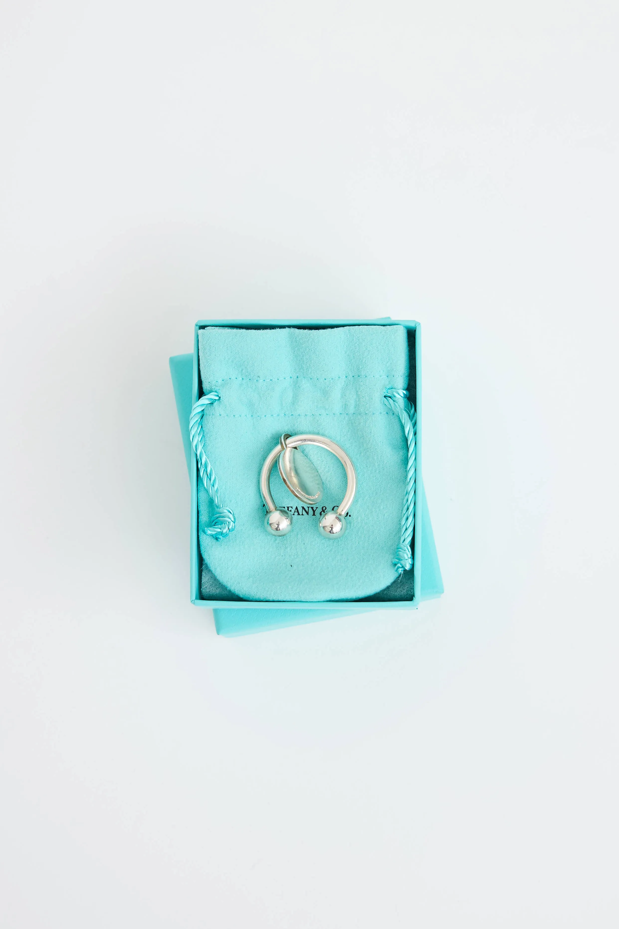 Sterling Silver Screw Ball Key Ring sold by VSP Consignment product image thumbnail 2