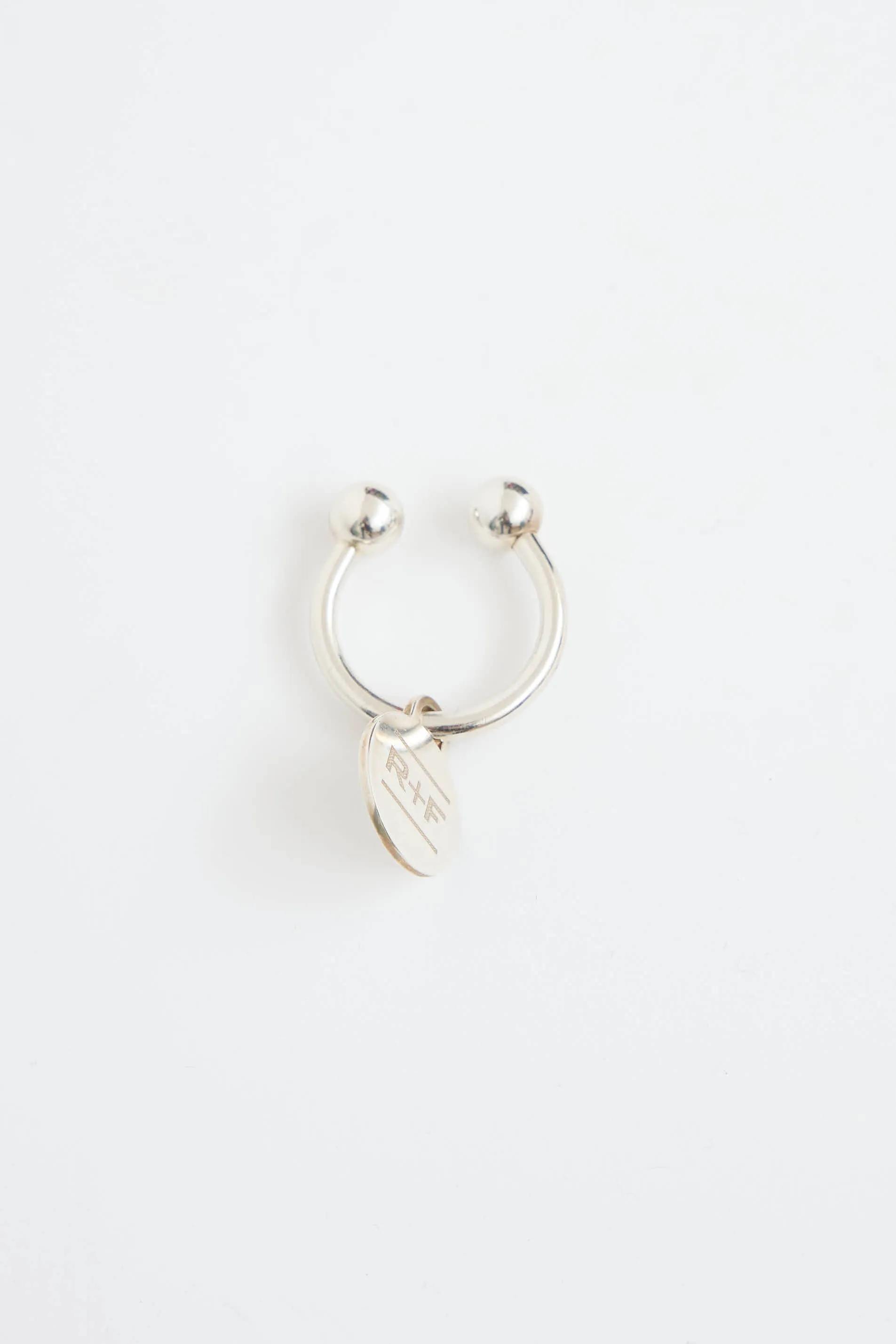 Sterling Silver Screw Ball Key Ring sold by VSP Consignment