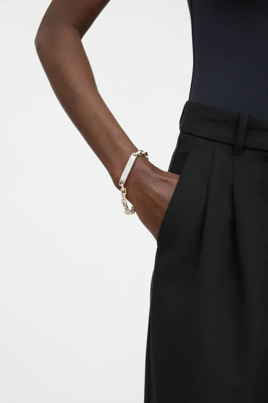 Sterling Silver 1837 Makers I.D. Bracelet sold by VSP Consignment