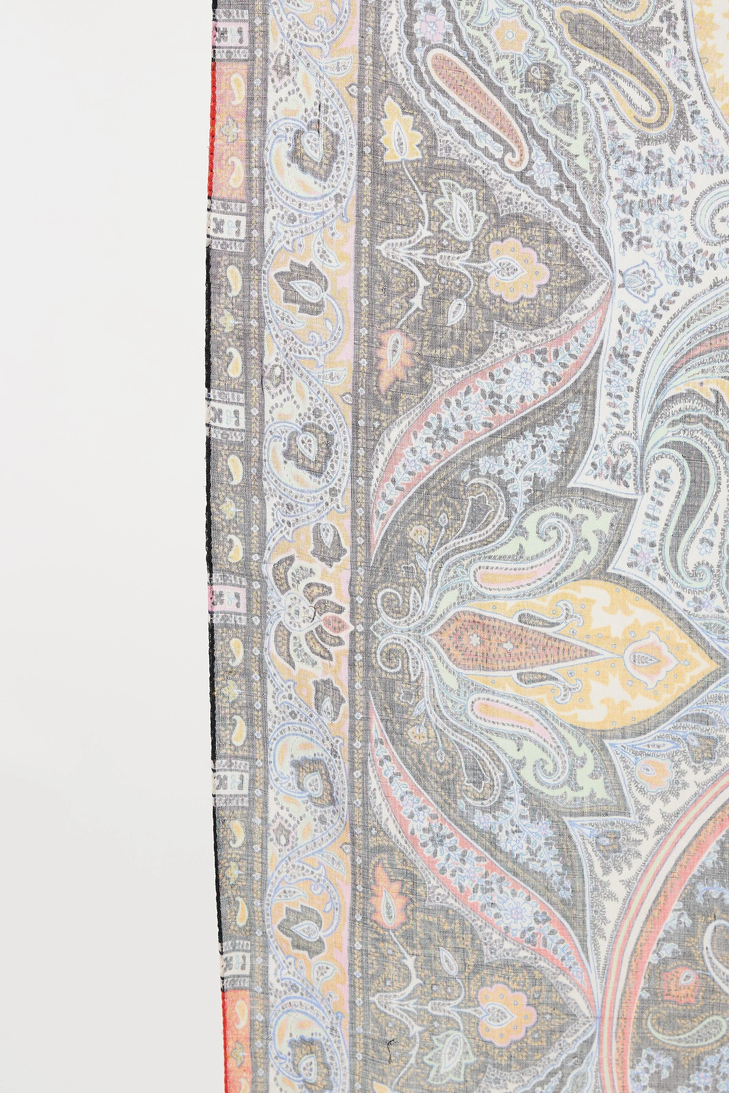 Multi Paisley Scarf sold by VSP Consignment product image thumbnail 3