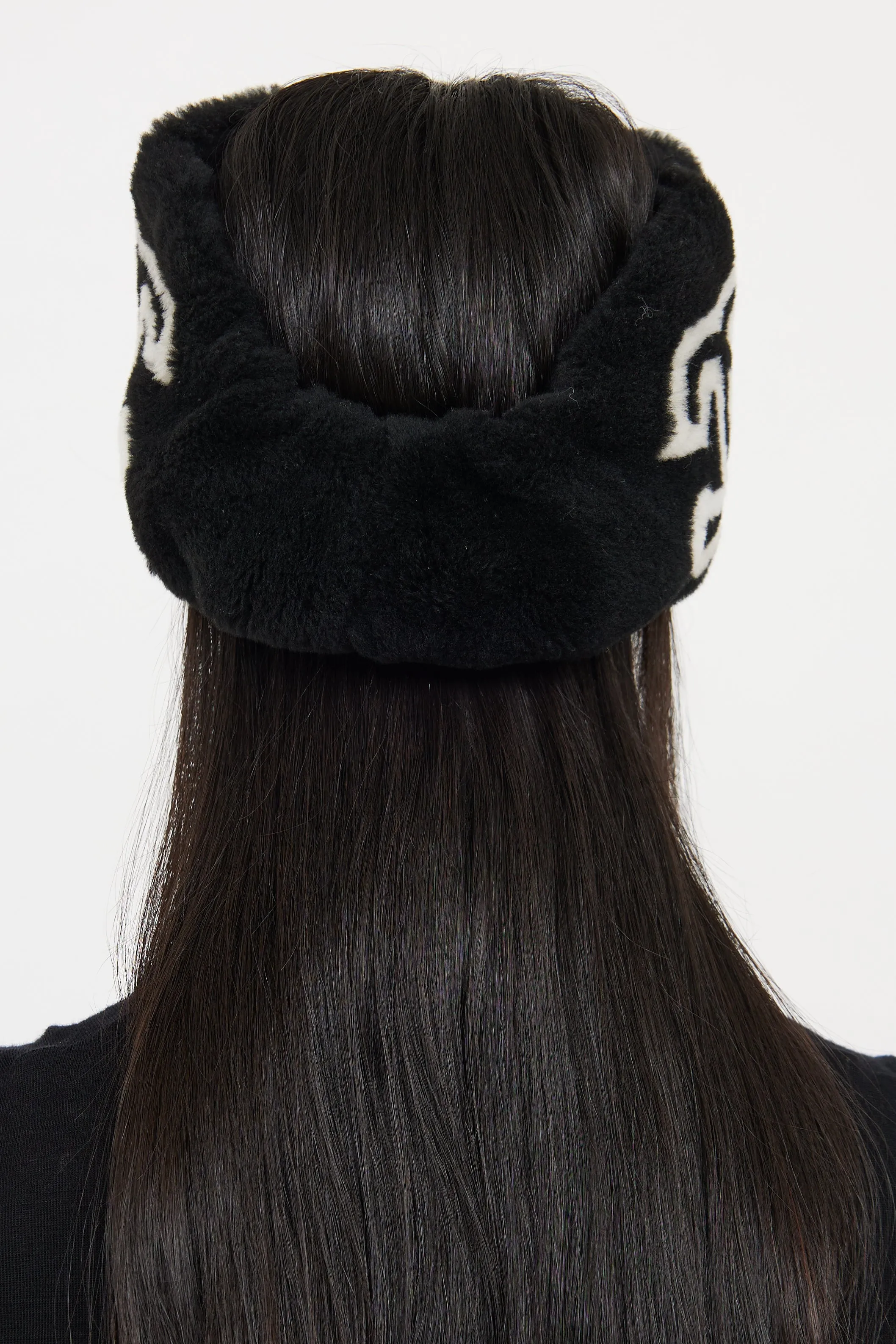 Fall 2022 Black Shearling Headband sold by VSP Consignment product image thumbnail 4