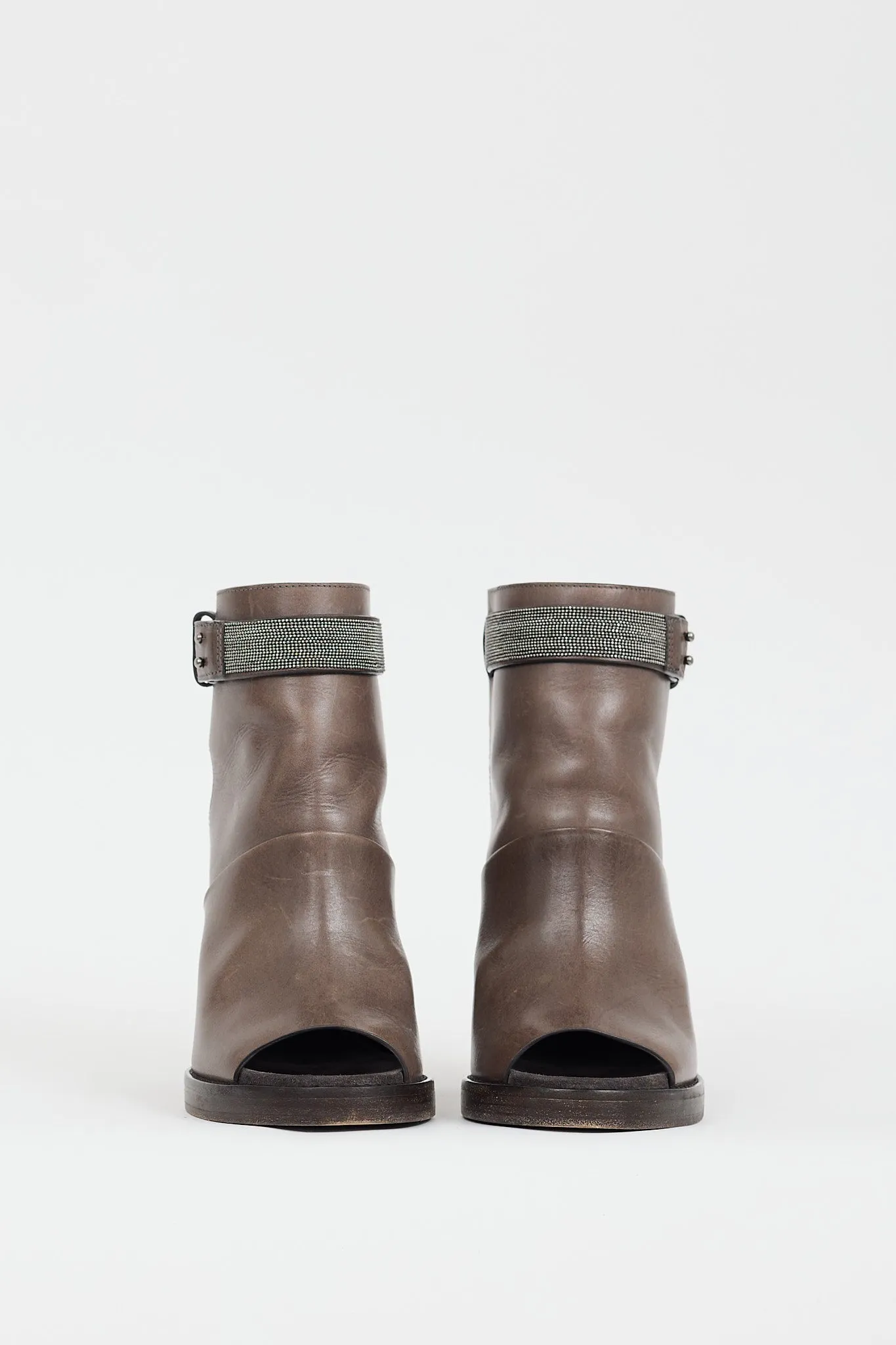 Leather Monili Cutout Boot sold by VSP Consignment product image thumbnail 3