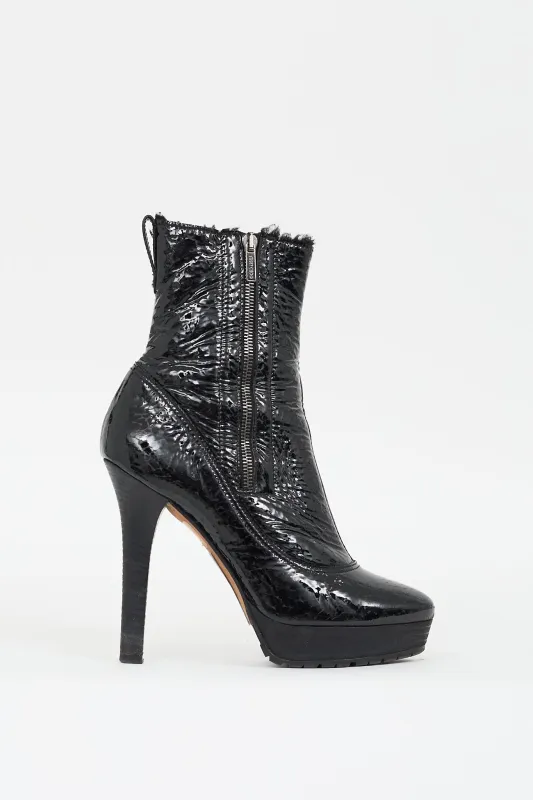 Patent Leather Trixie Platform Boot made by Jimmy Choo