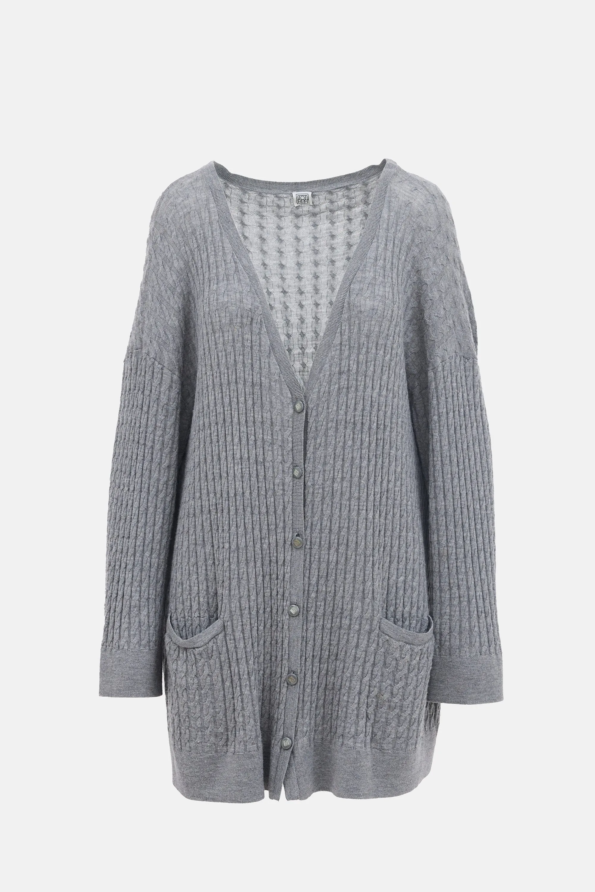 Mini Cable Knit Cardigan sold by VSP Consignment