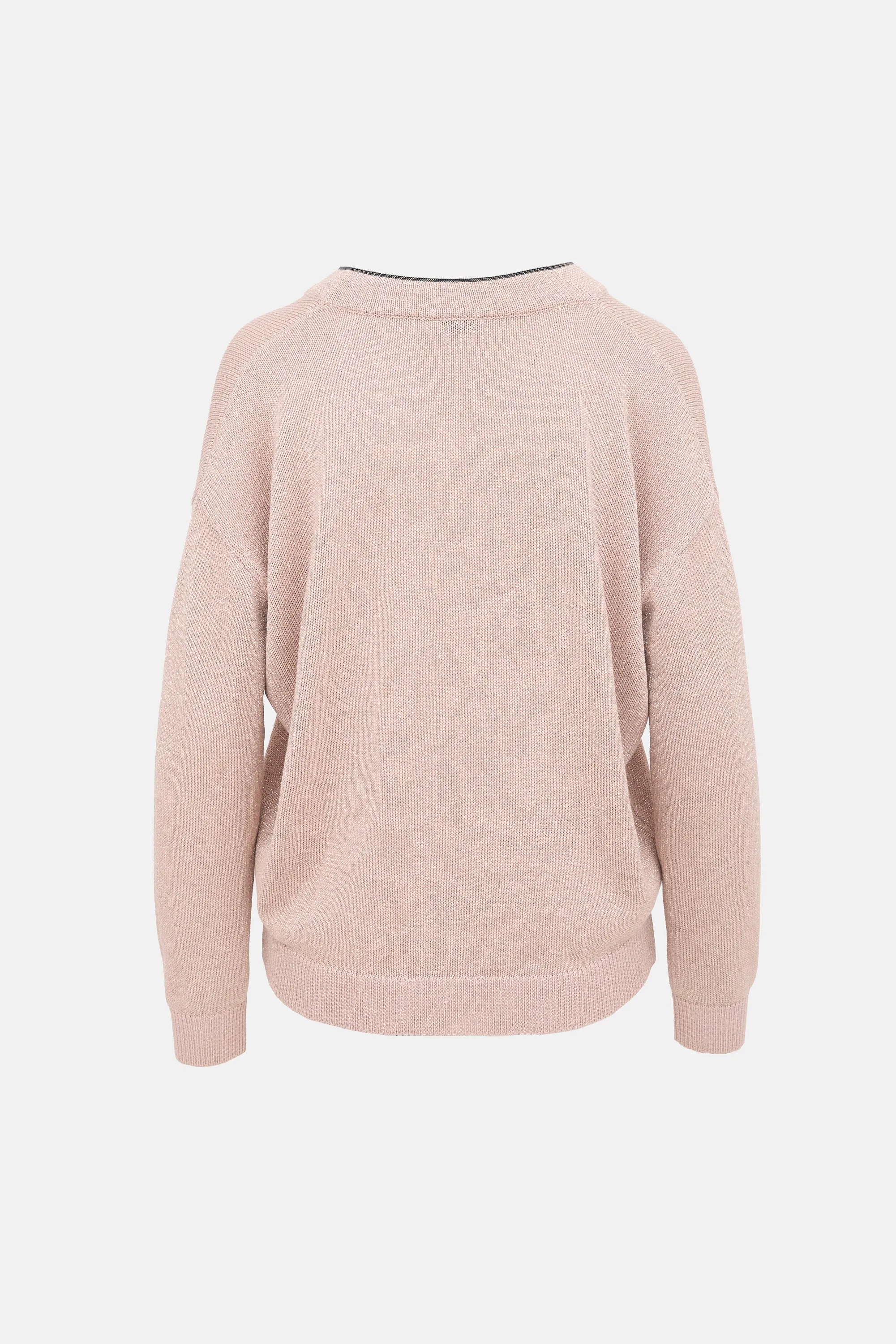 Sparkly V-Neck Sweater sold by VSP Consignment product image thumbnail 2