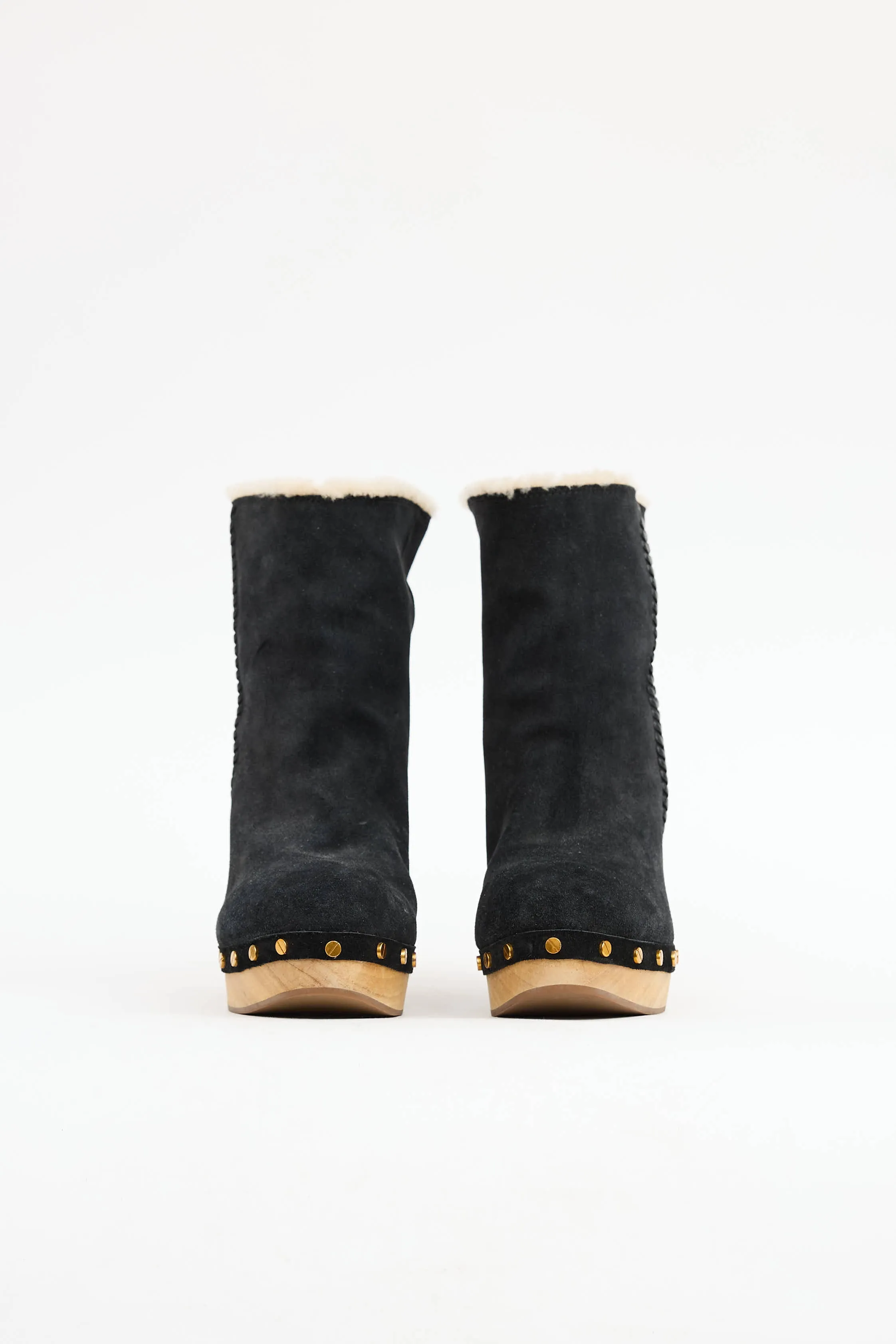 Suede Daxi Boot sold by VSP Consignment product image thumbnail 3