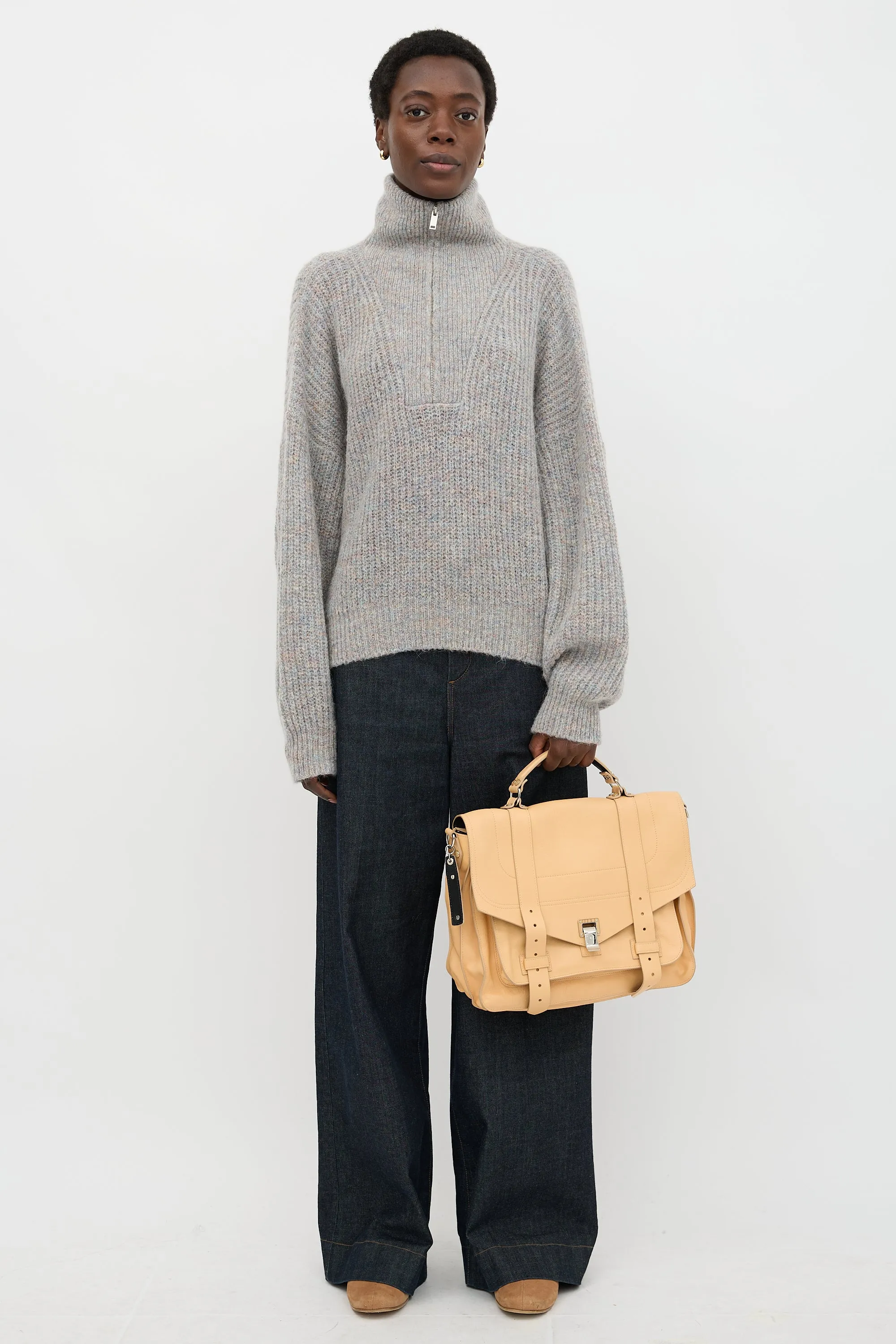 Leather Large PS1 Bag sold by VSP Consignment product image thumbnail 3