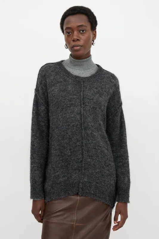 Mohair & Wool Tam Sweater sold by VSP Consignment