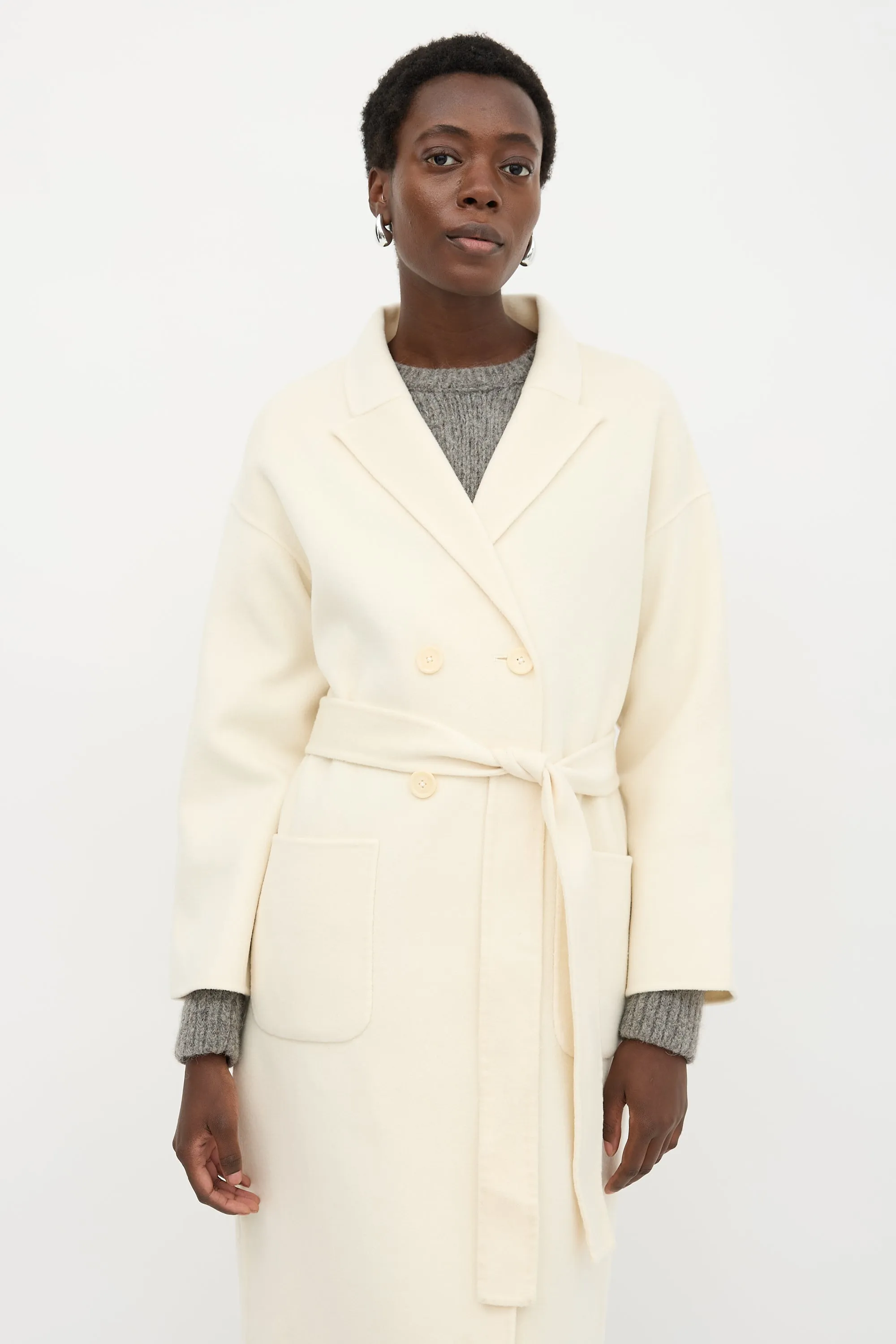 Wool & Cashmere Dylan Coat sold by VSP Consignment product image thumbnail 2