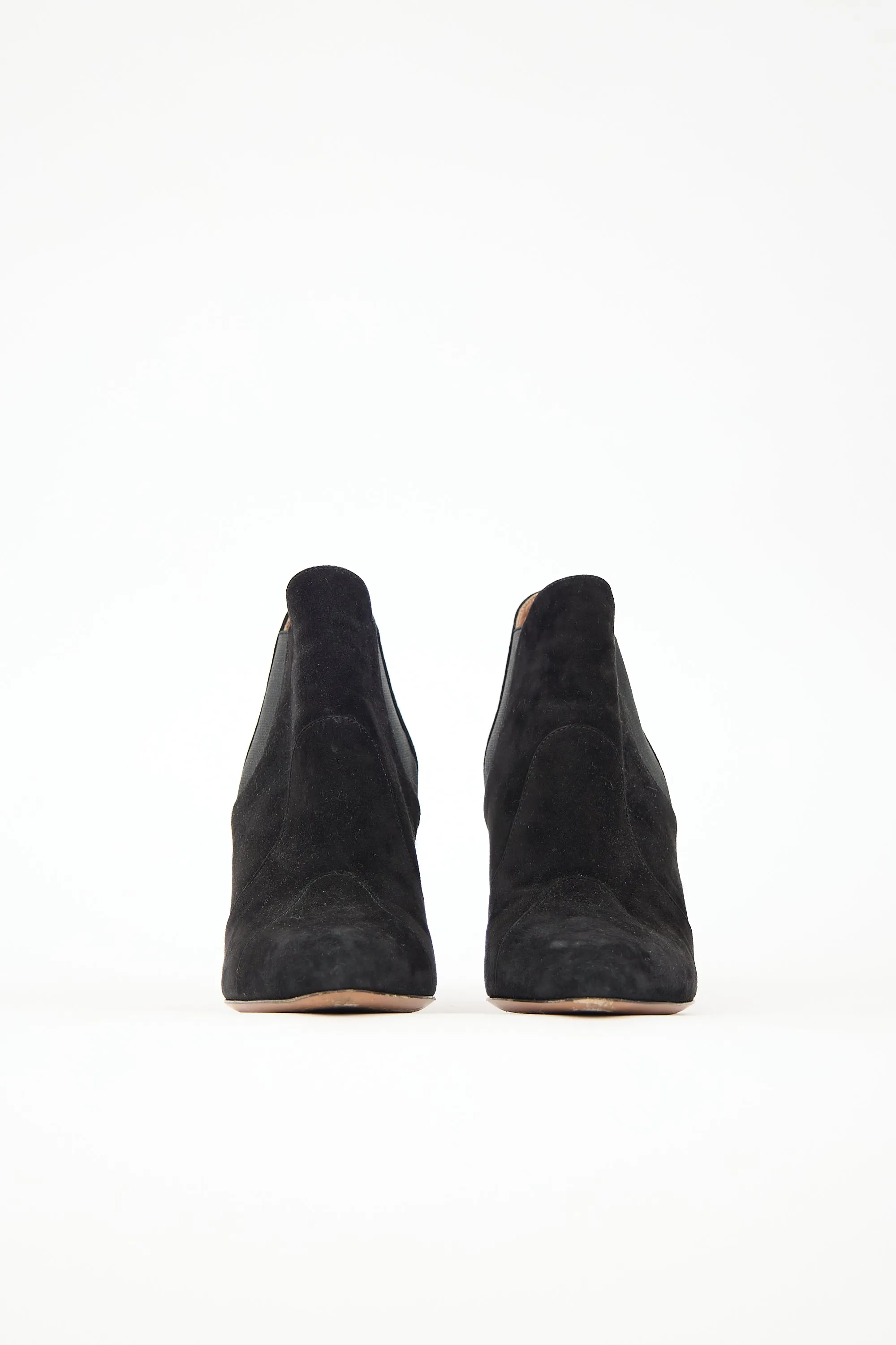 Suede Heeled Boot sold by VSP Consignment product image thumbnail 3