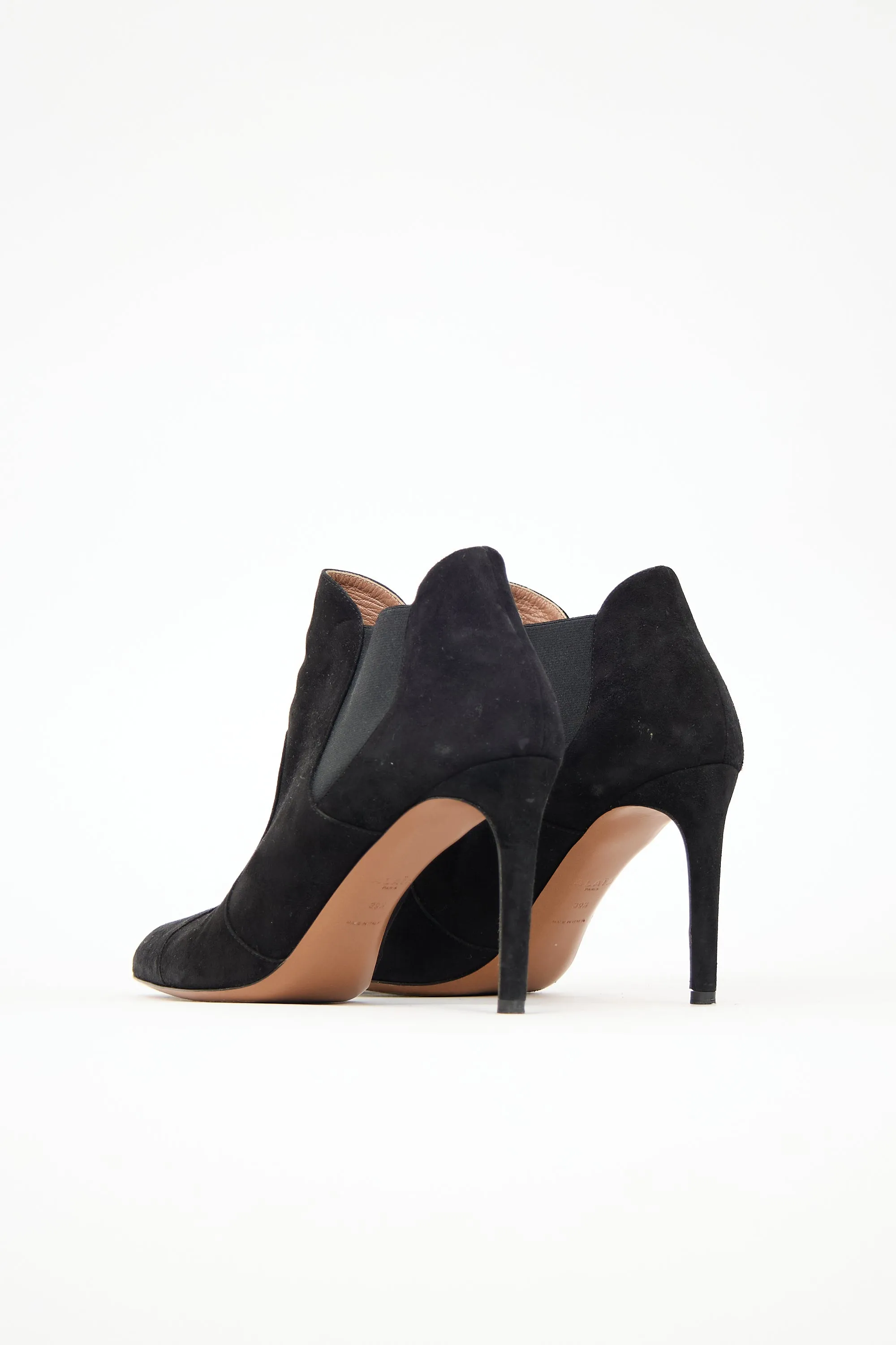 Suede Heeled Boot sold by VSP Consignment product image thumbnail 4