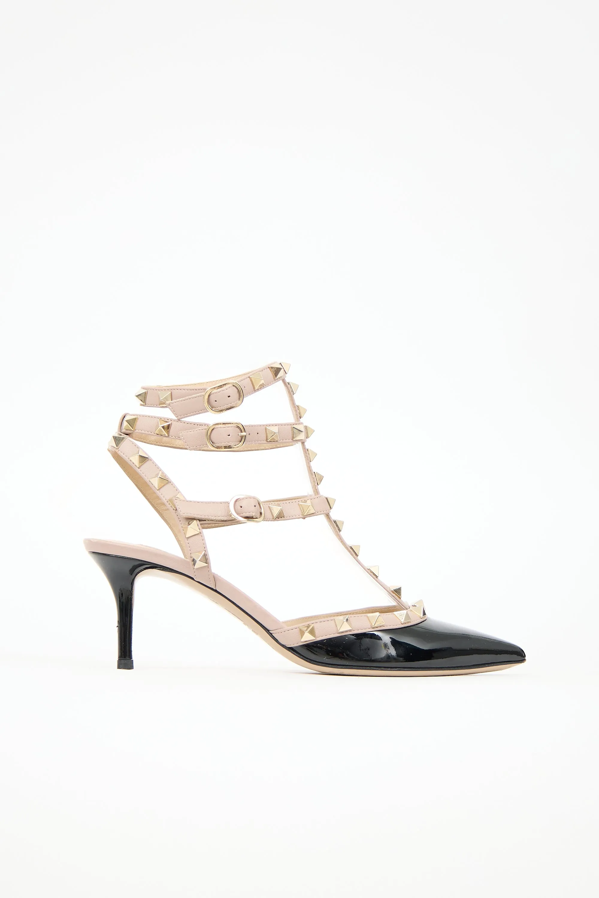 Patent Rockstud Cage Pump sold by VSP Consignment