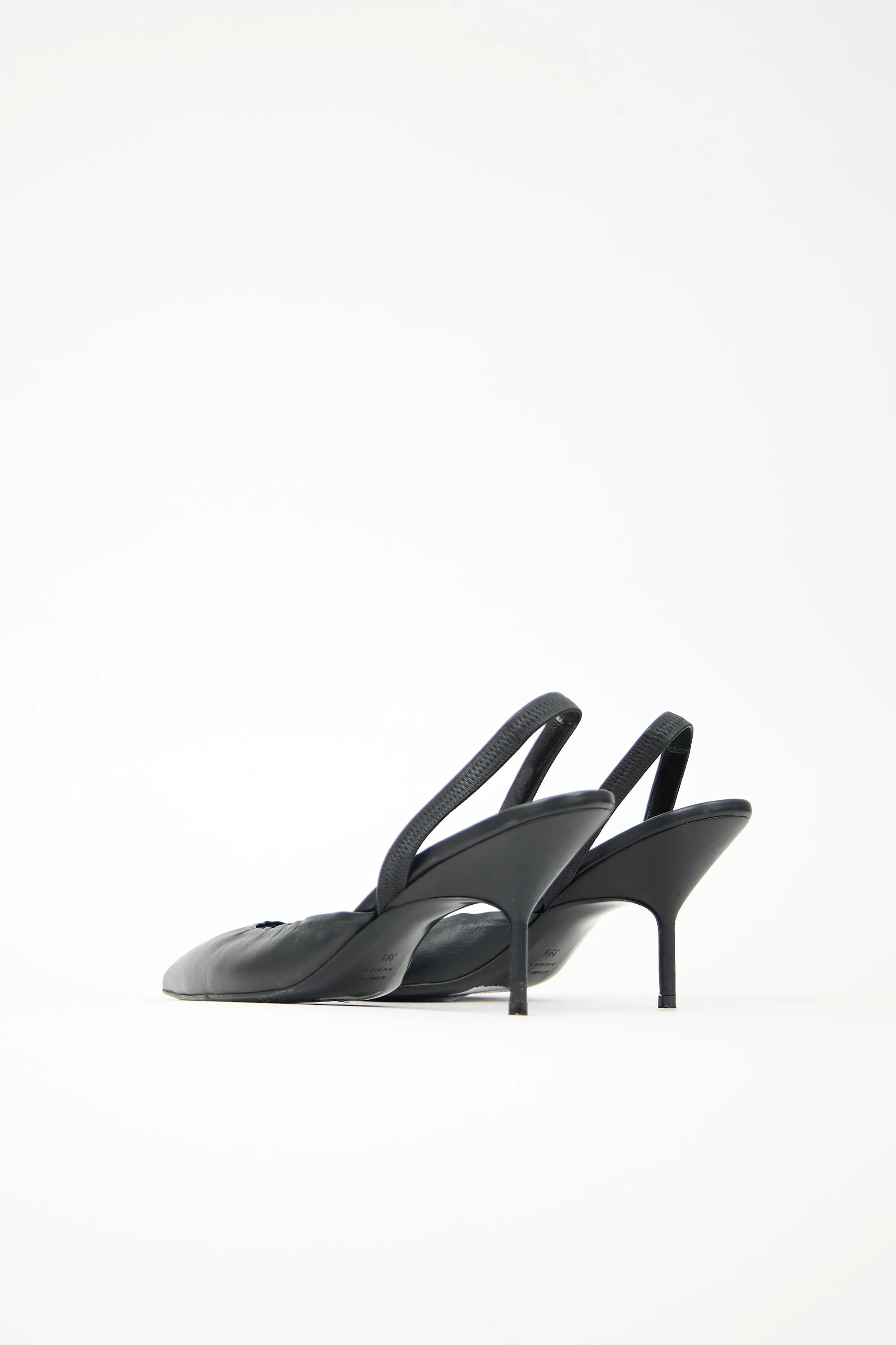Leather Slingback Pump sold by VSP Consignment product image thumbnail 4