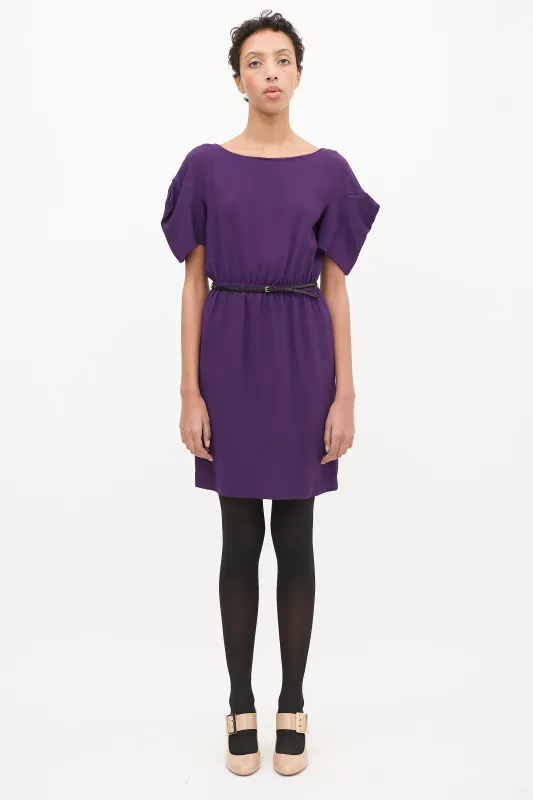 Belted Mini Dress made by Miu Miu