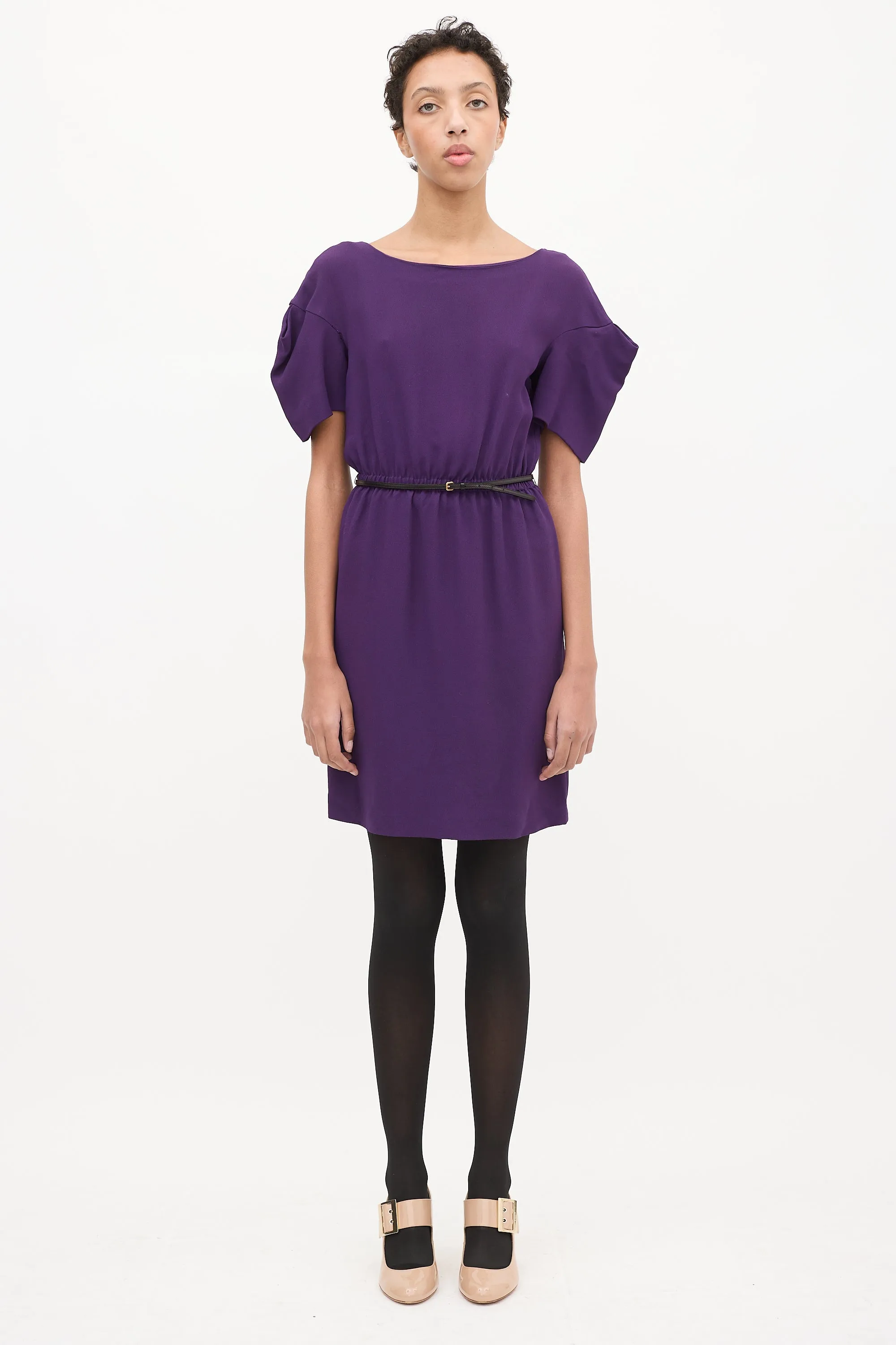 Belted Mini Dress sold by VSP Consignment