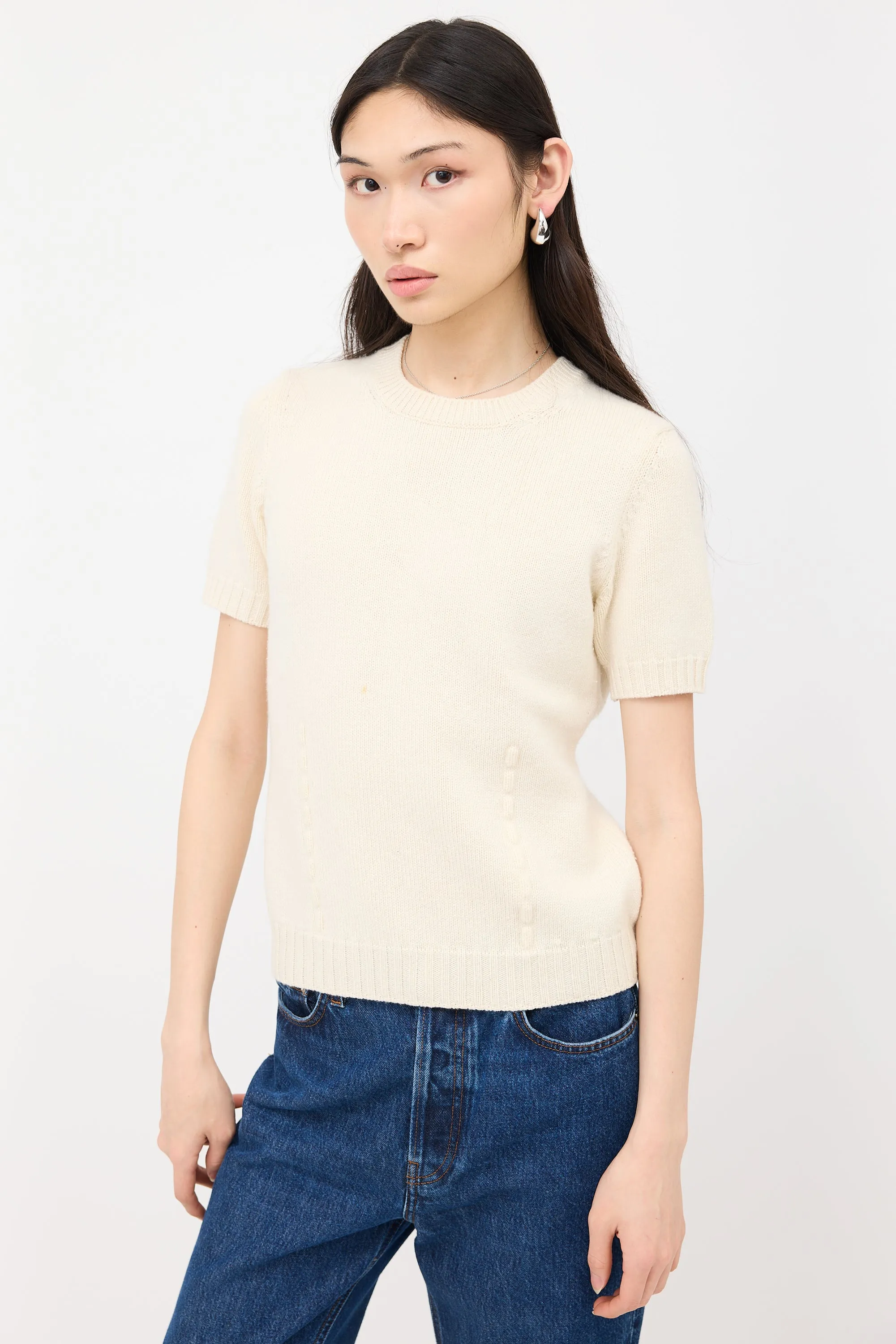 FF Short Sleeve Sweater sold by VSP Consignment product image thumbnail 3