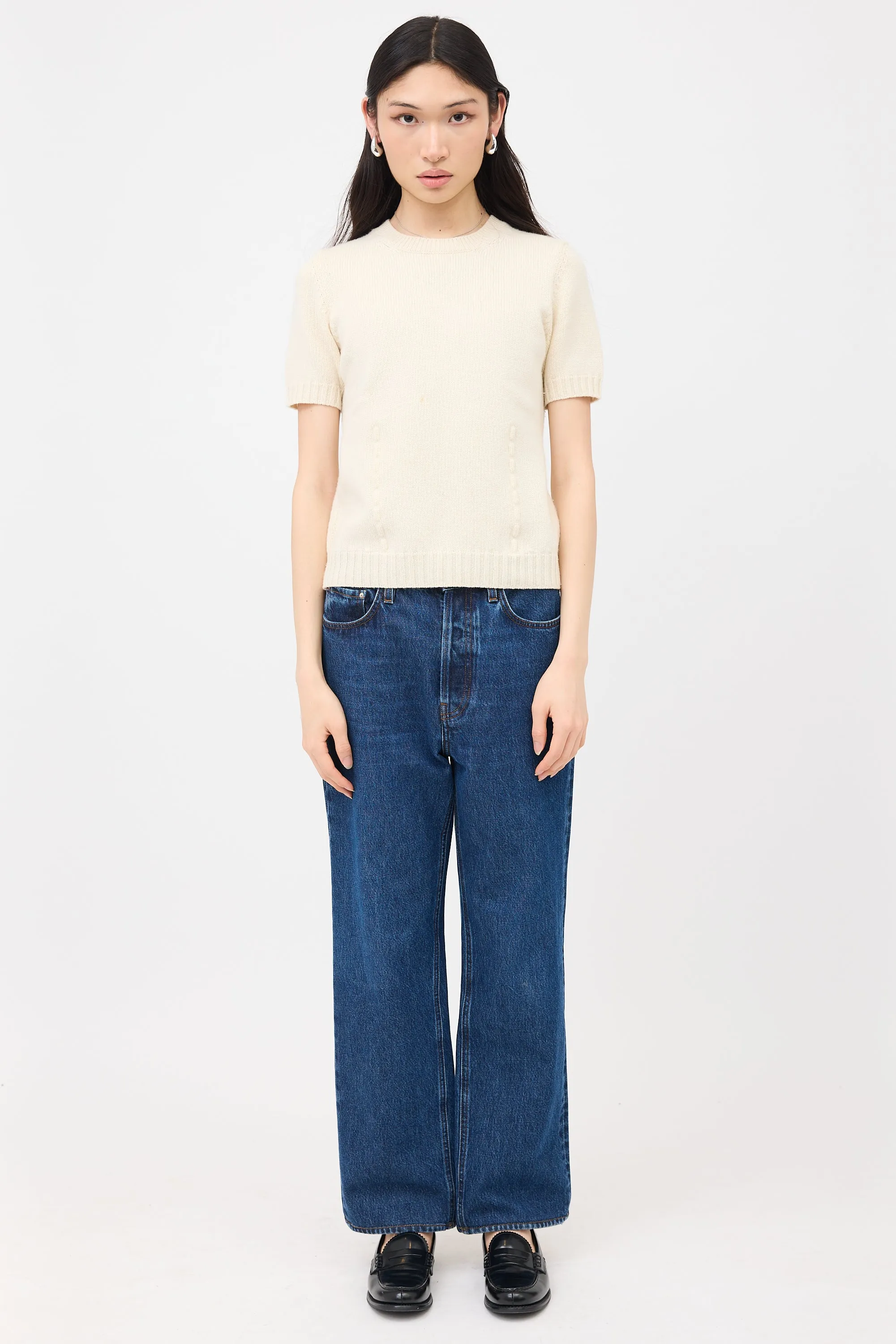 FF Short Sleeve Sweater sold by VSP Consignment product image thumbnail 2