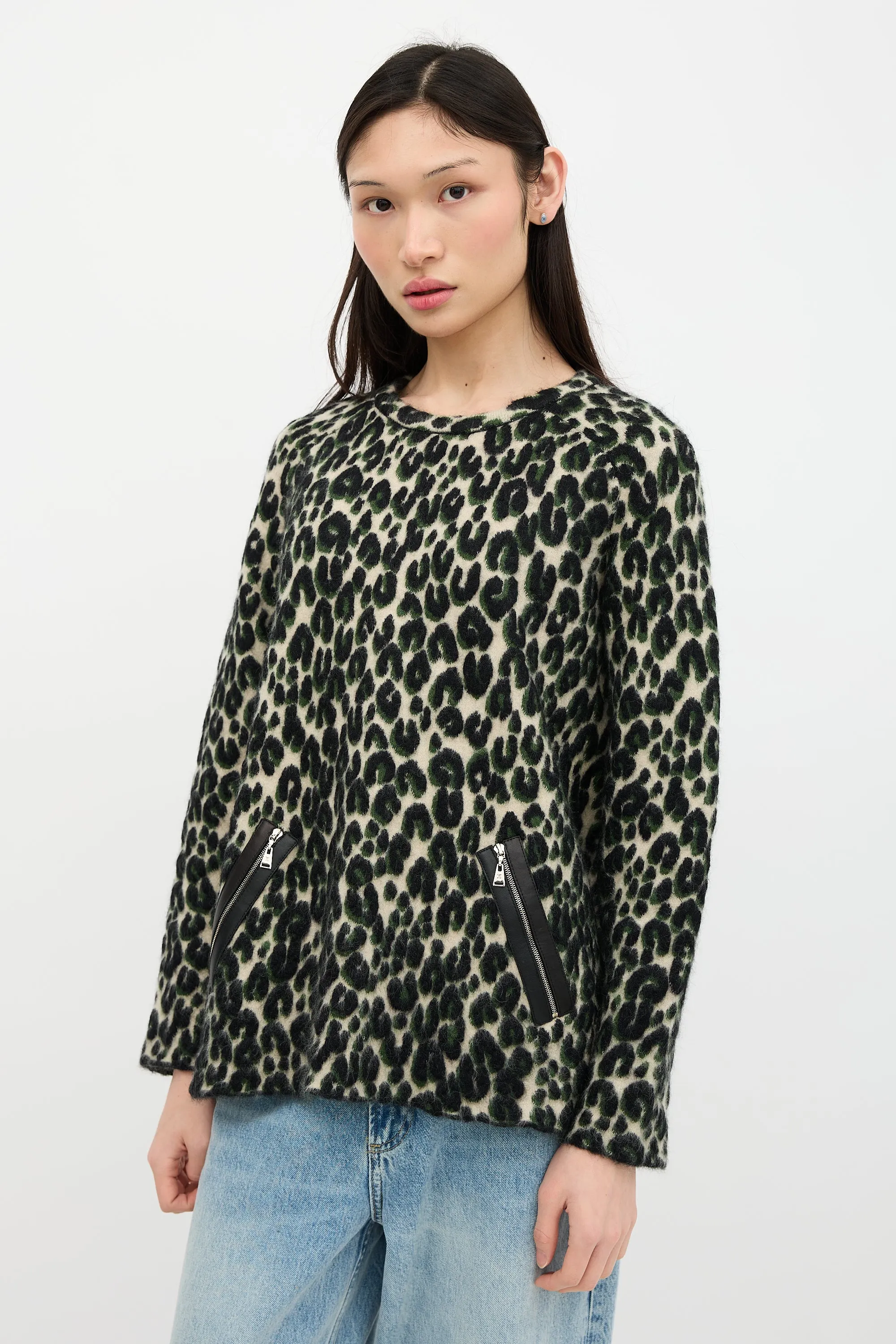 Mohair Patterned Sweater sold by VSP Consignment product image thumbnail 3