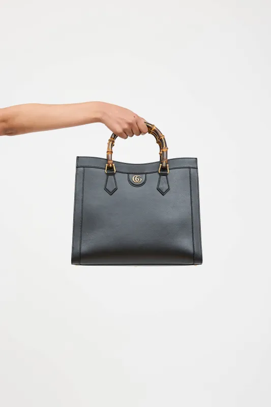 Leather Diana Tote Bag sold by VSP Consignment