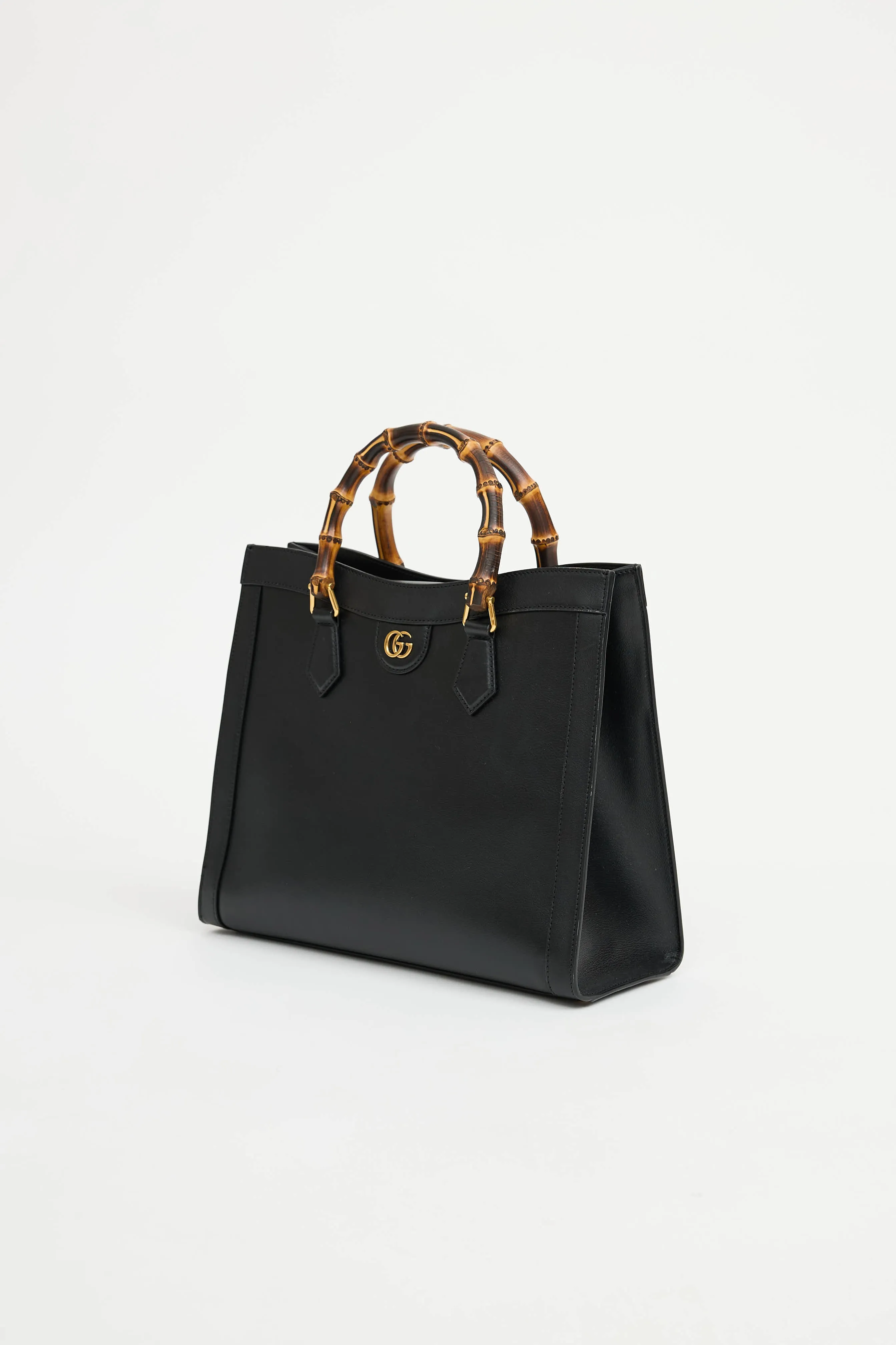 Leather Diana Tote Bag sold by VSP Consignment product image thumbnail 4