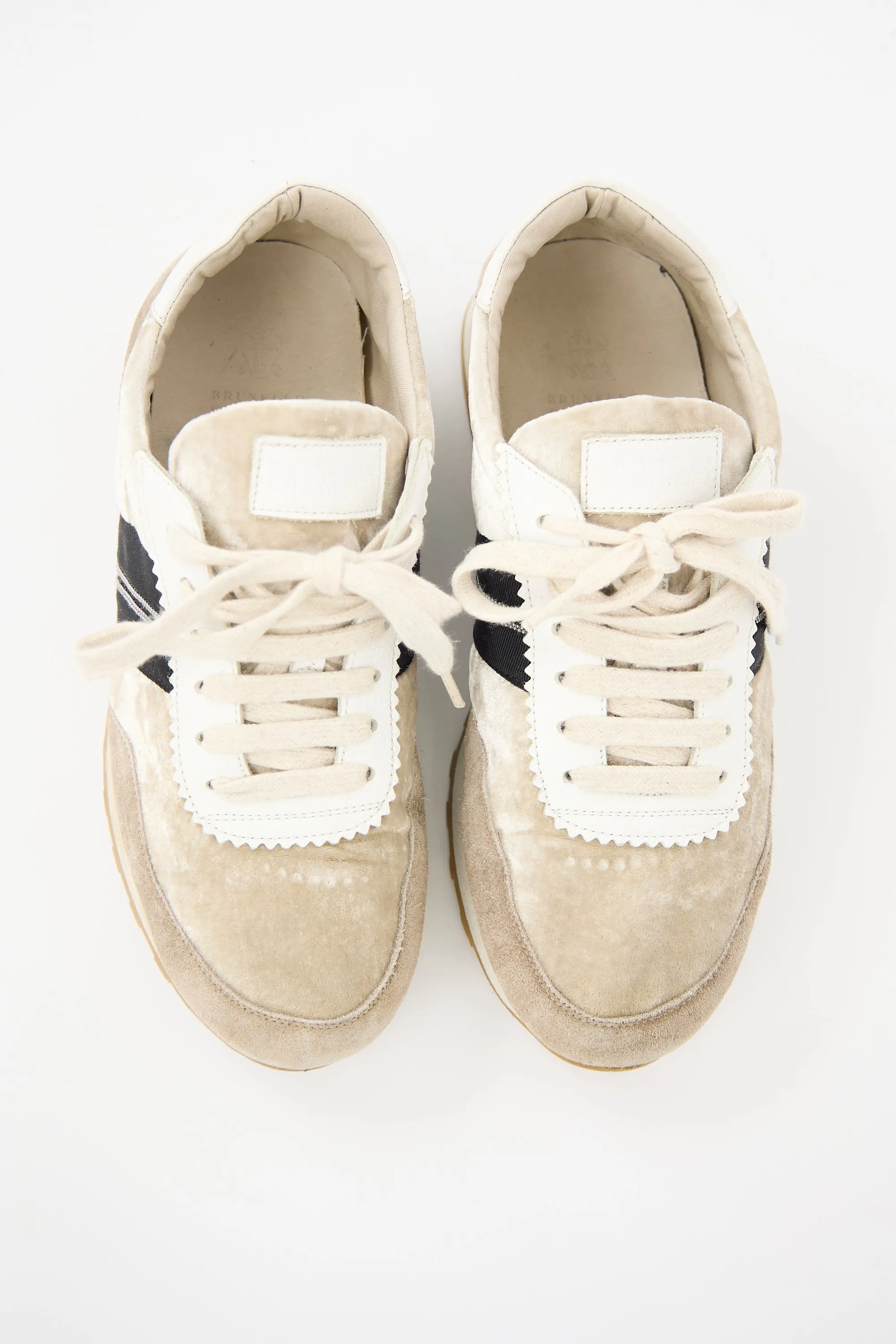 Glitter Velvet Sneaker sold by VSP Consignment product image thumbnail 2