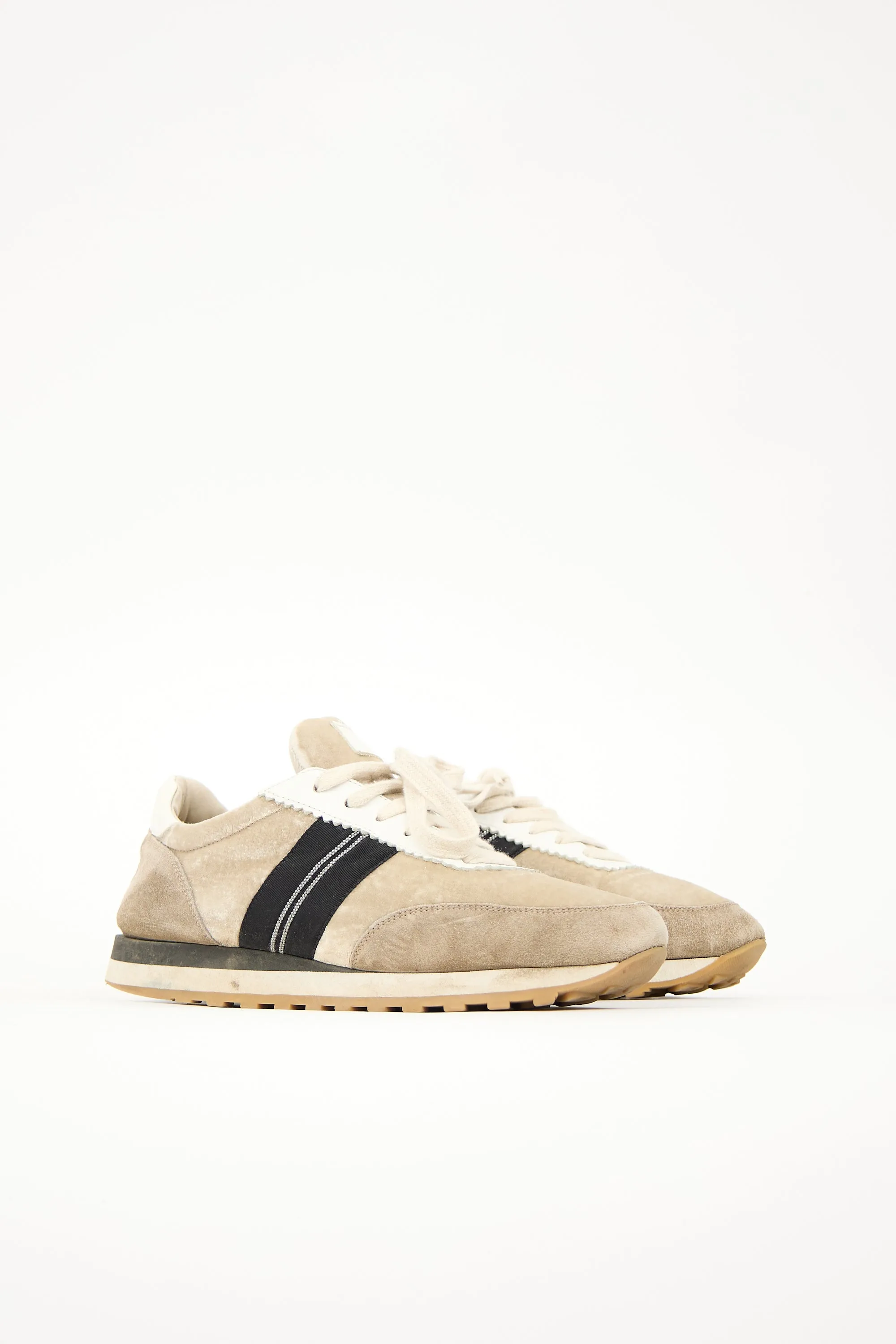 Glitter Velvet Sneaker sold by VSP Consignment product image thumbnail 3