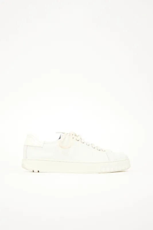 Leather Cube Sneaker made by Salvatore Ferragamo