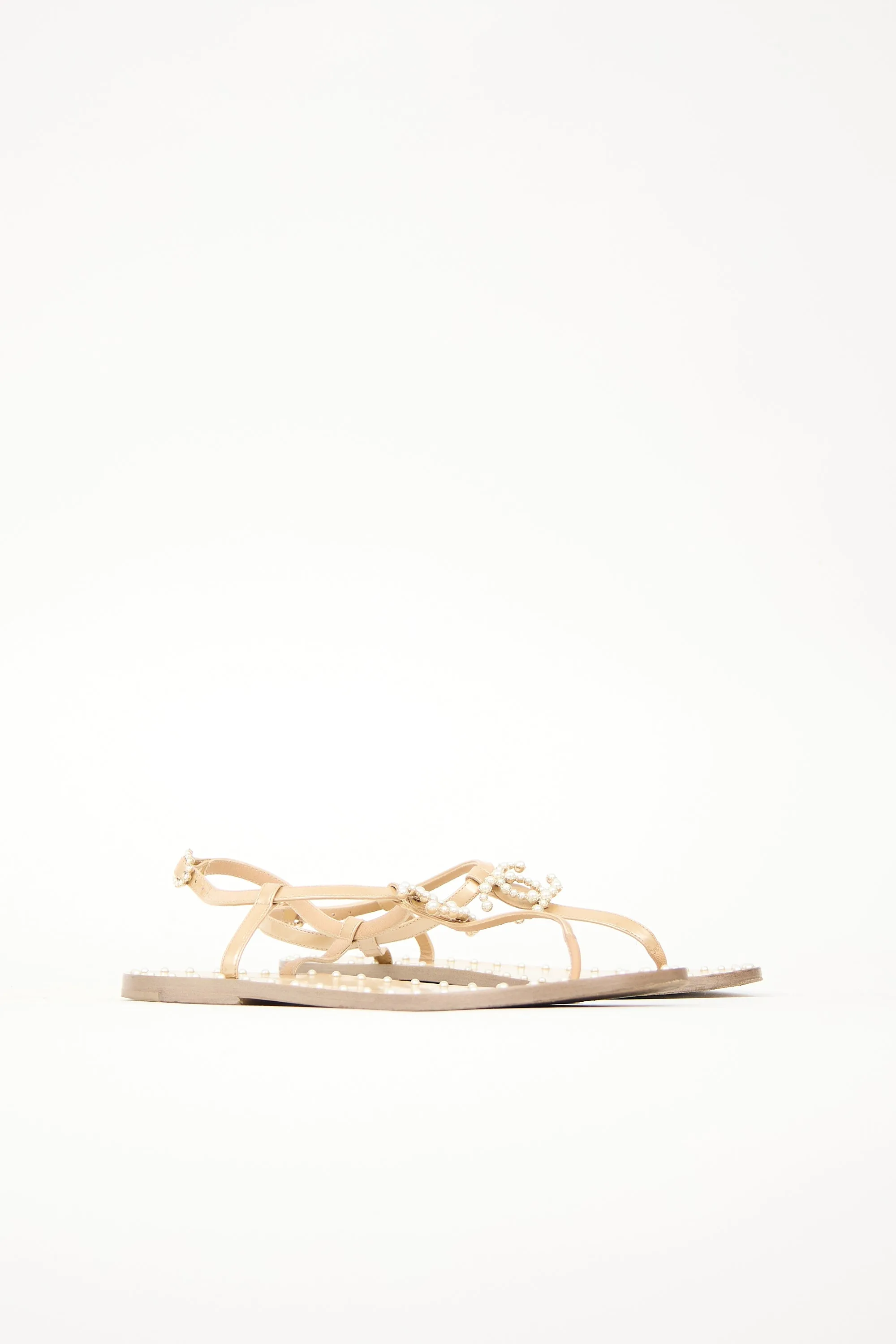 Vernis Pearl CC Sandal sold by VSP Consignment product image thumbnail 3