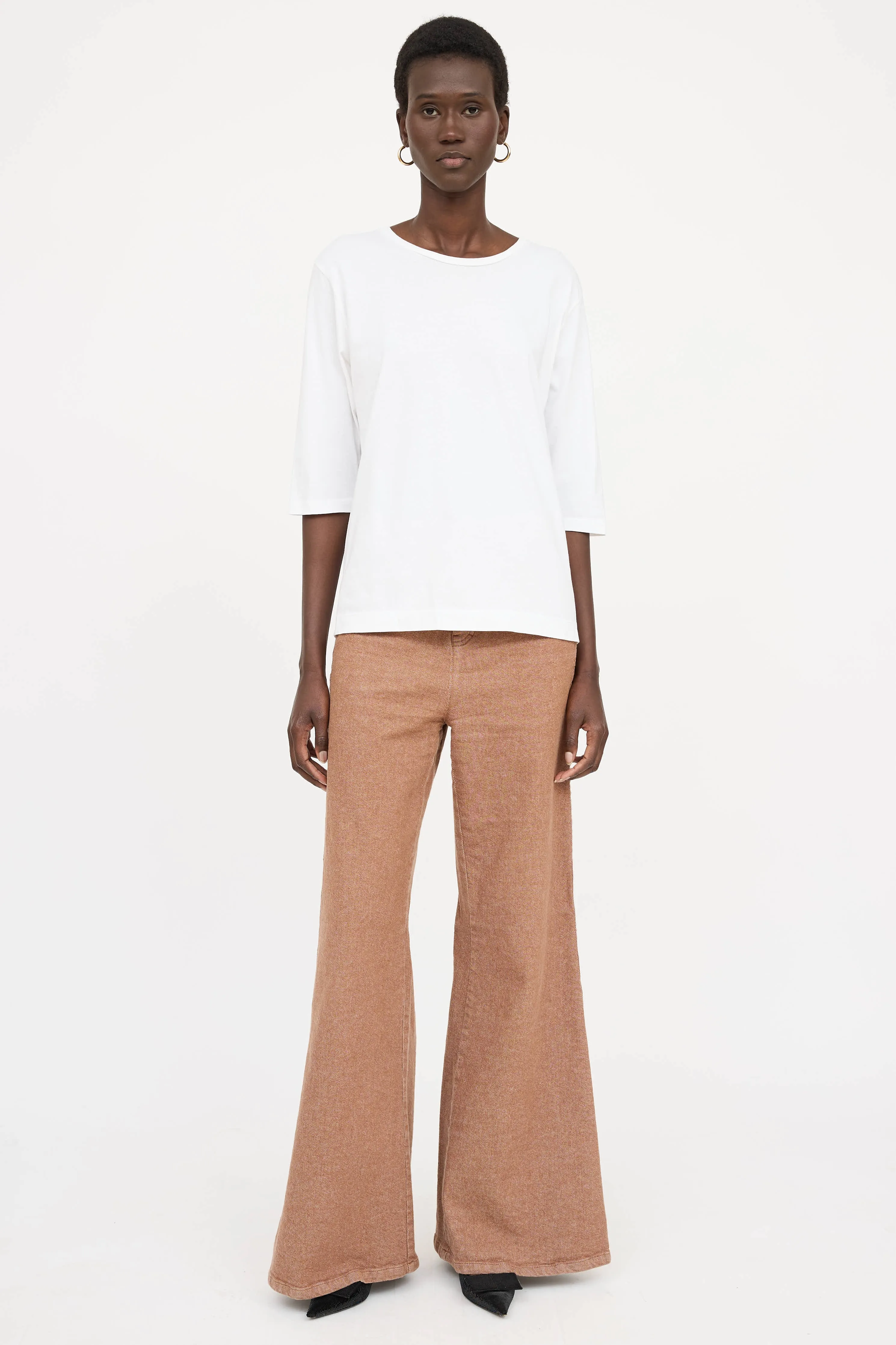 Half Sleeve Cotton Top sold by VSP Consignment product image thumbnail 2