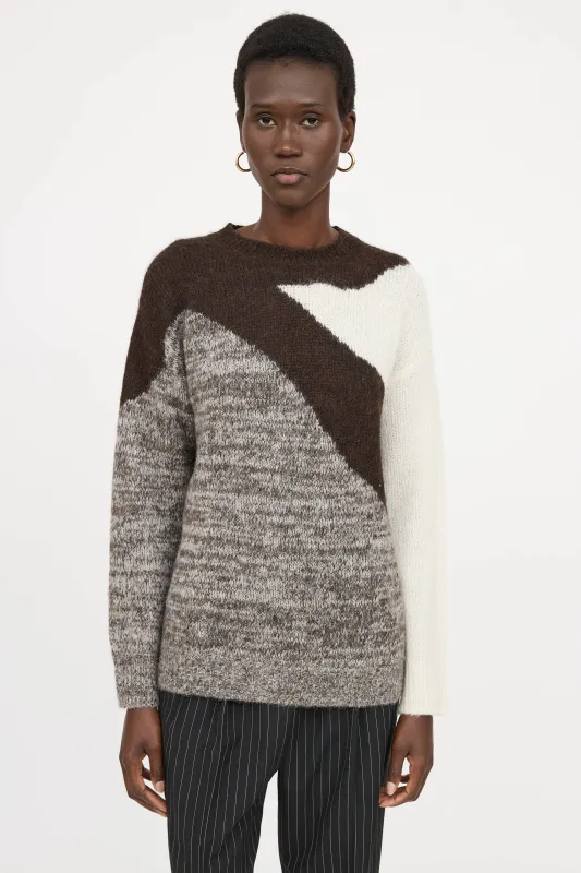 Intarsia Knit Sweater sold by VSP Consignment