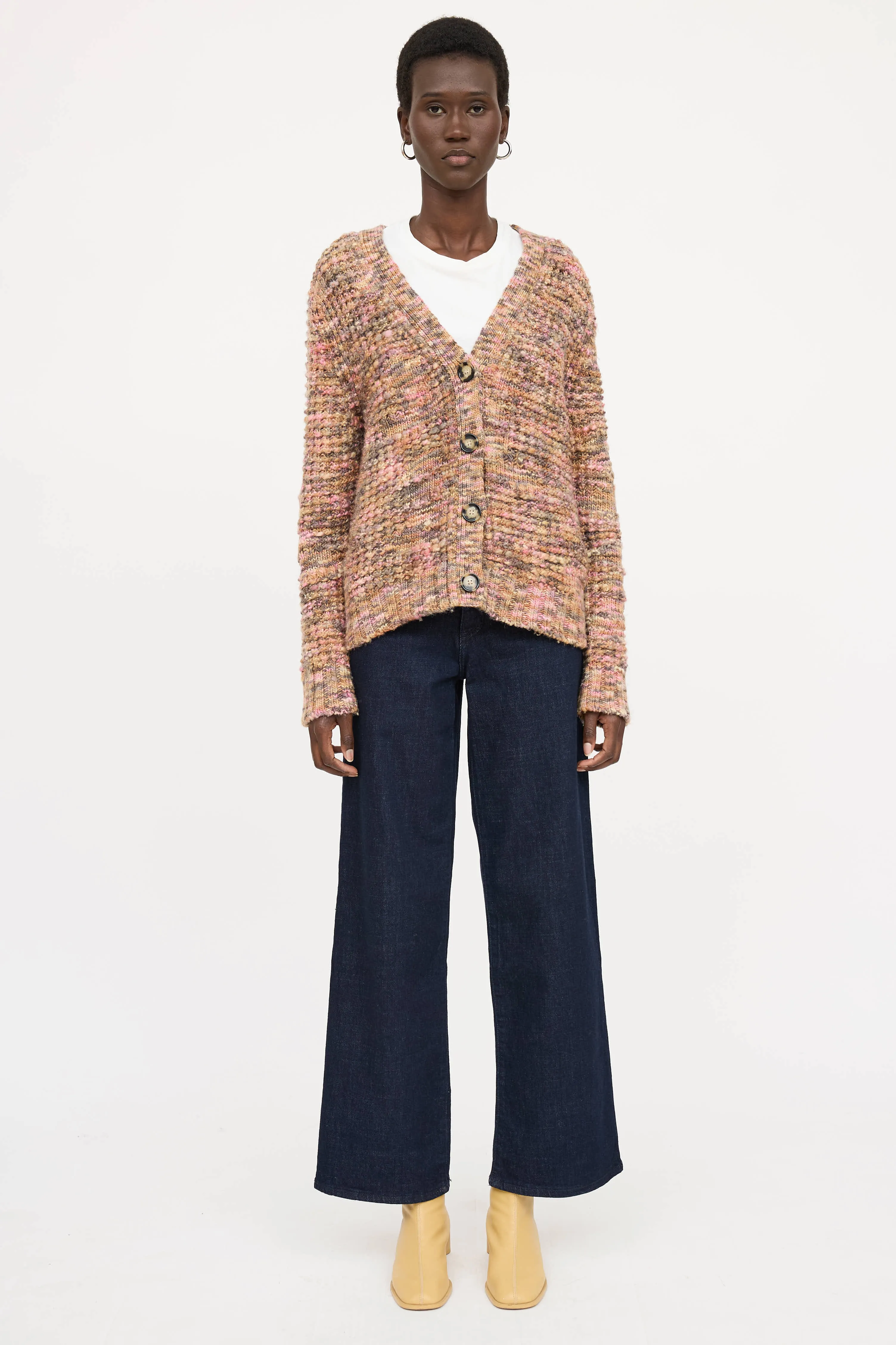 Space Dyed Wool Cardigan sold by VSP Consignment product image thumbnail 5