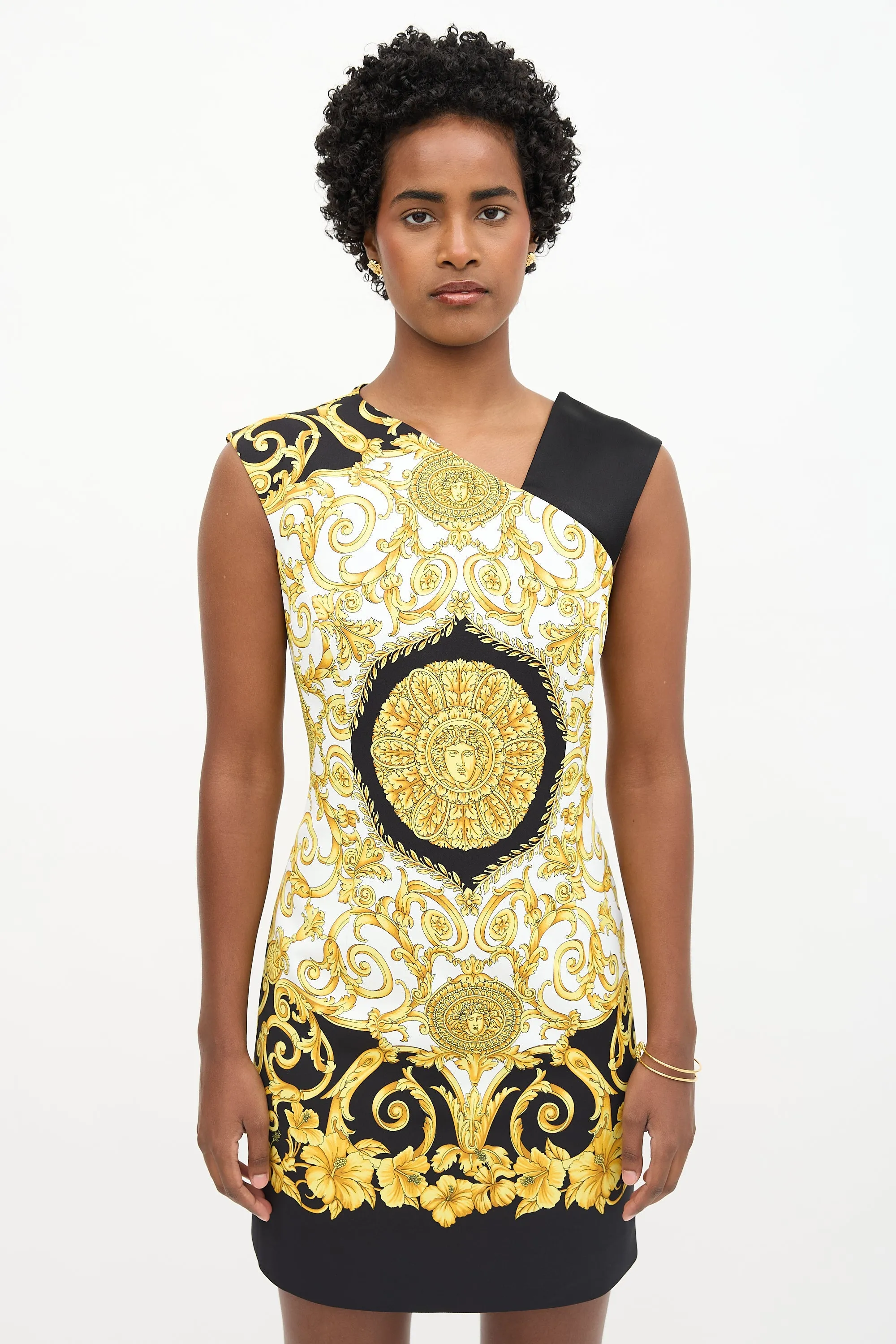 Baroque Printed Dress sold by VSP Consignment product image thumbnail 2