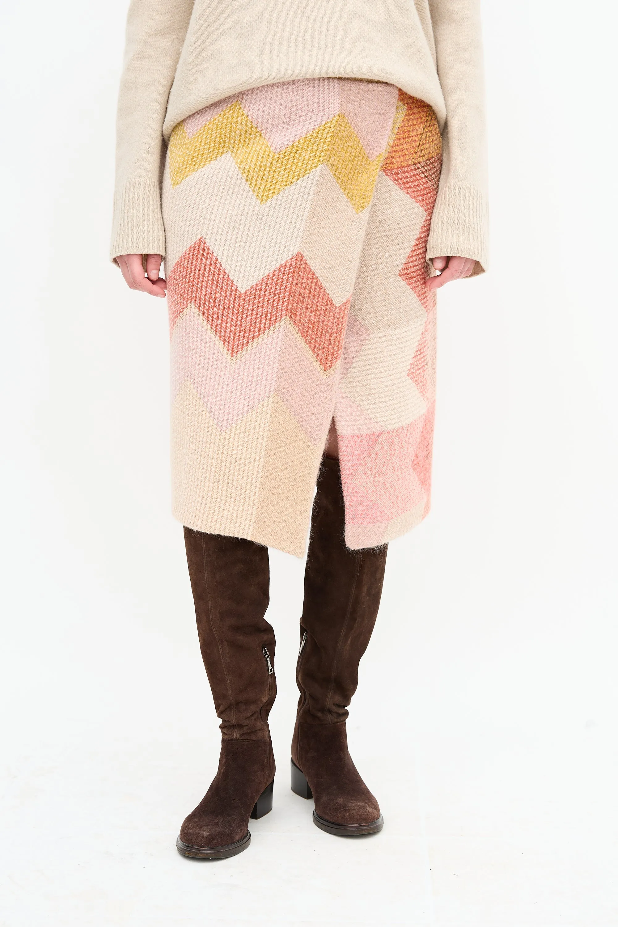 Knit Wrap Skirt sold by VSP Consignment