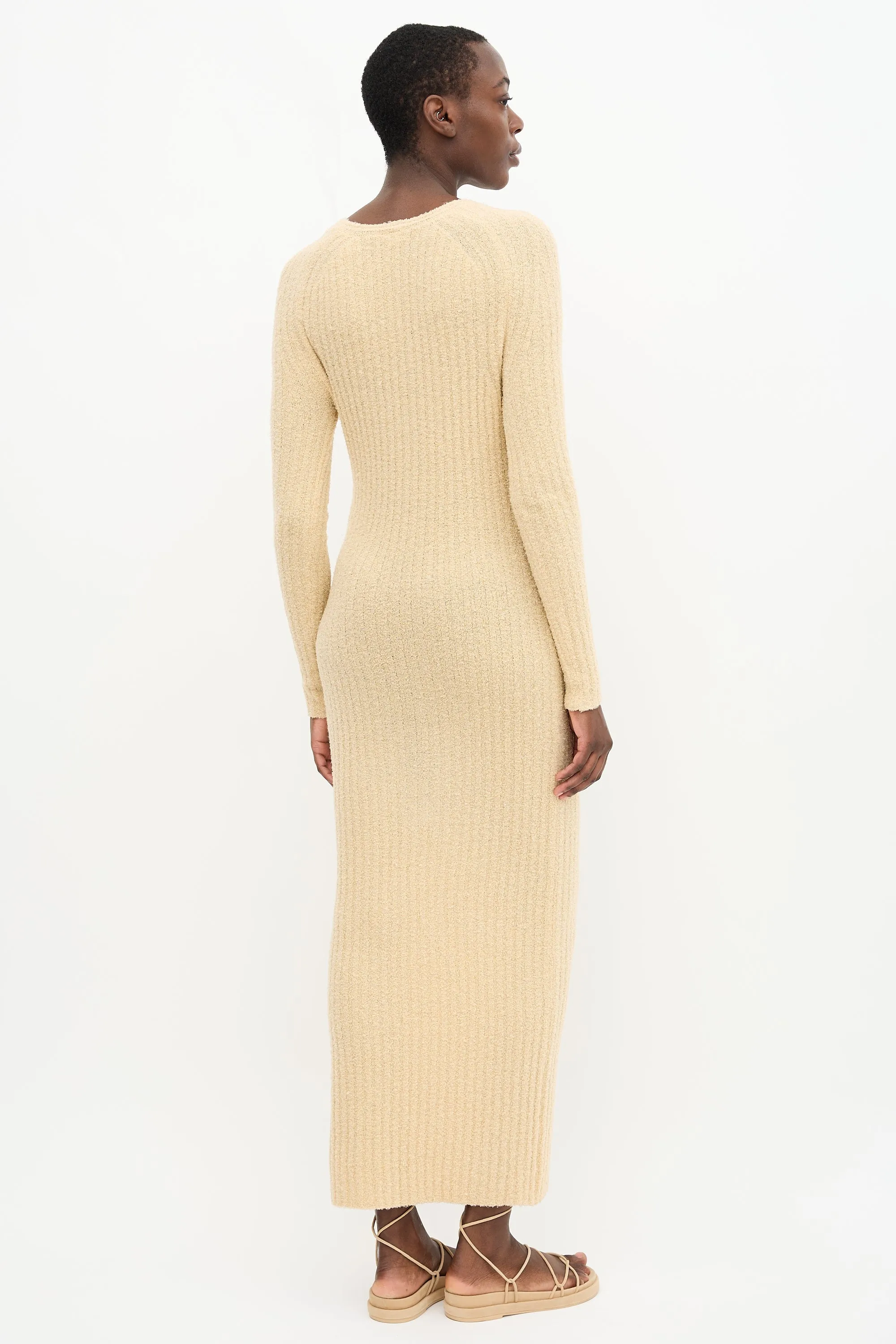 Boucle Ribbed Dress sold by VSP Consignment product image thumbnail 5