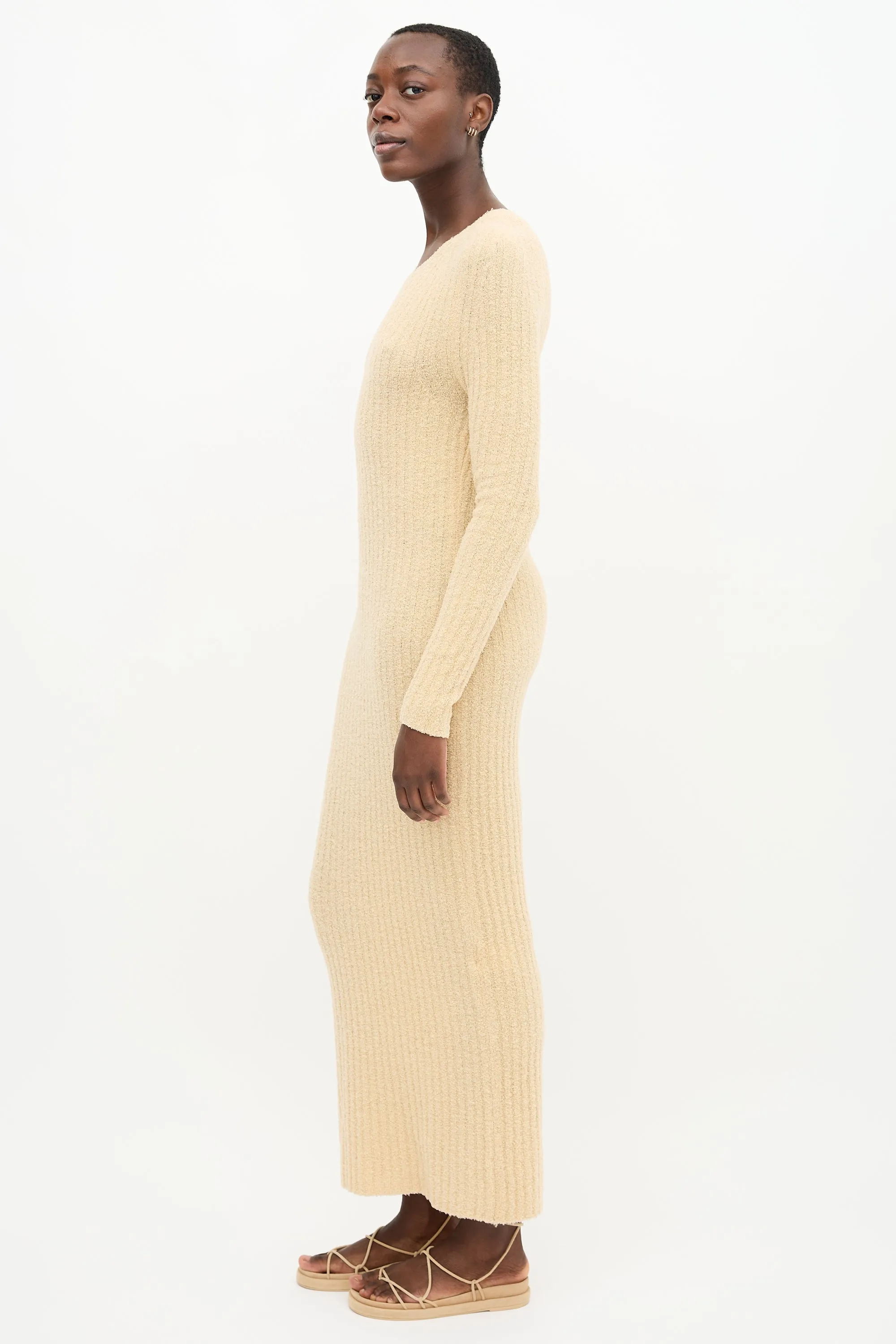 Boucle Ribbed Dress sold by VSP Consignment product image thumbnail 3