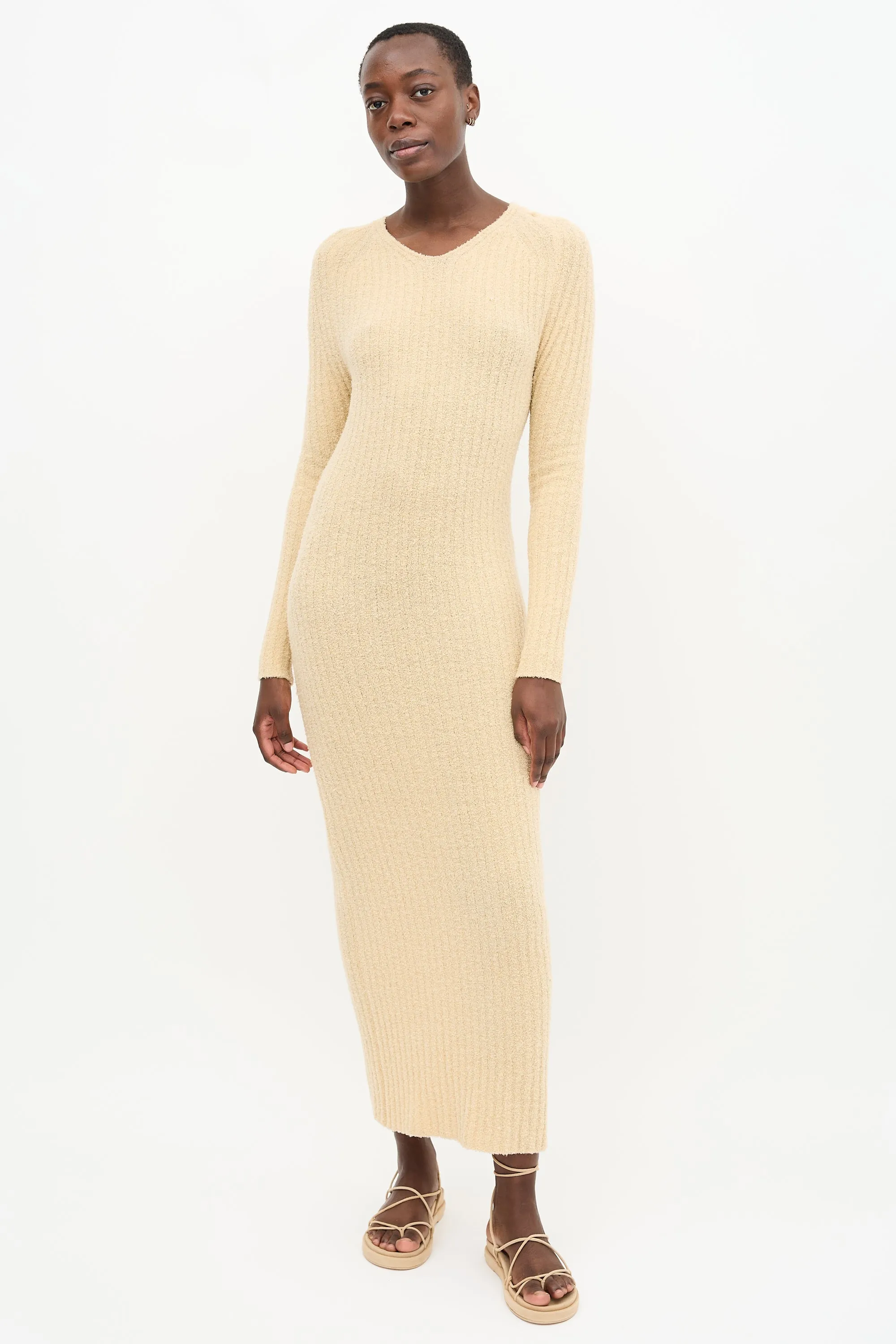 Boucle Ribbed Dress sold by VSP Consignment
