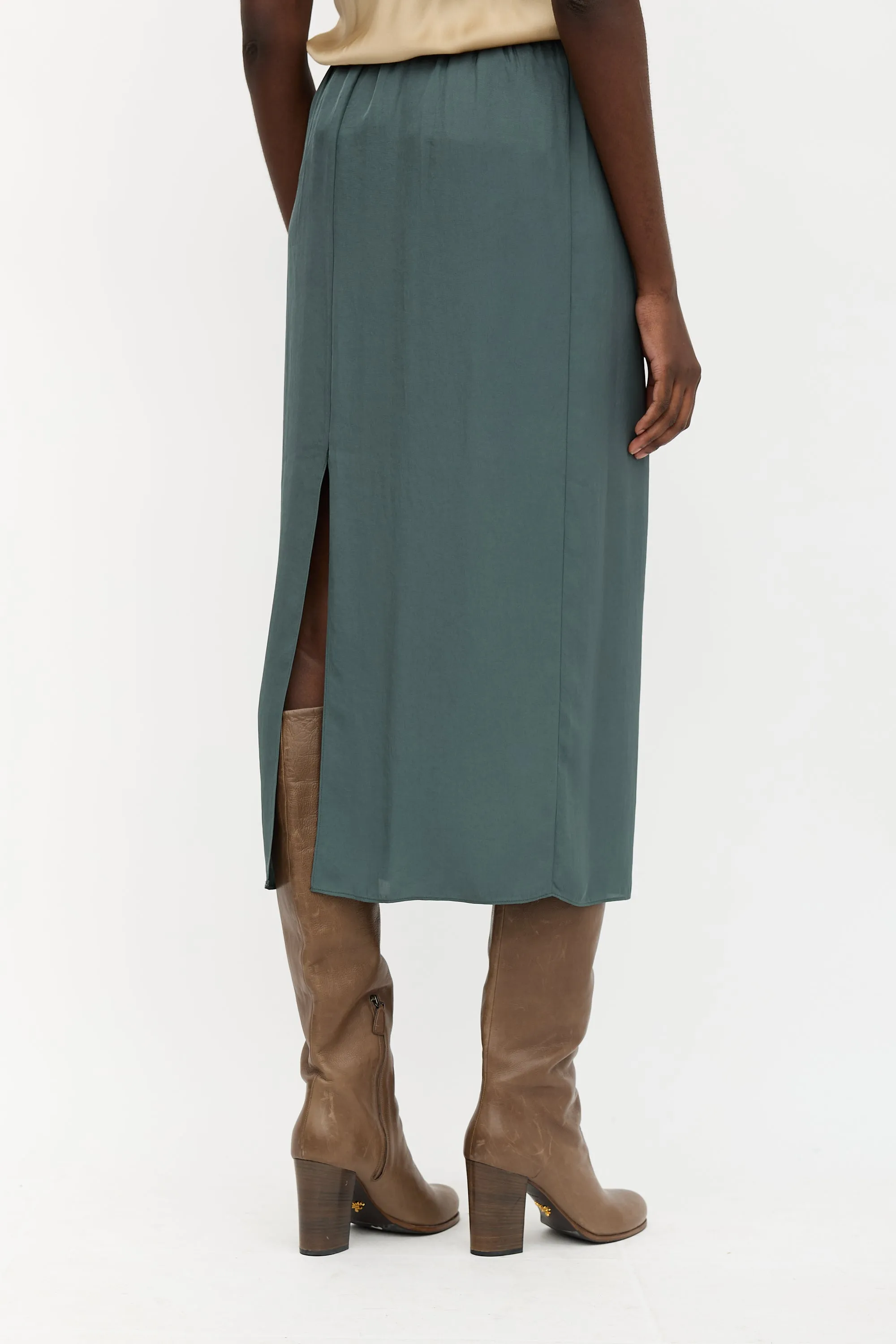 Slip Midi Skirt sold by VSP Consignment product image thumbnail 4