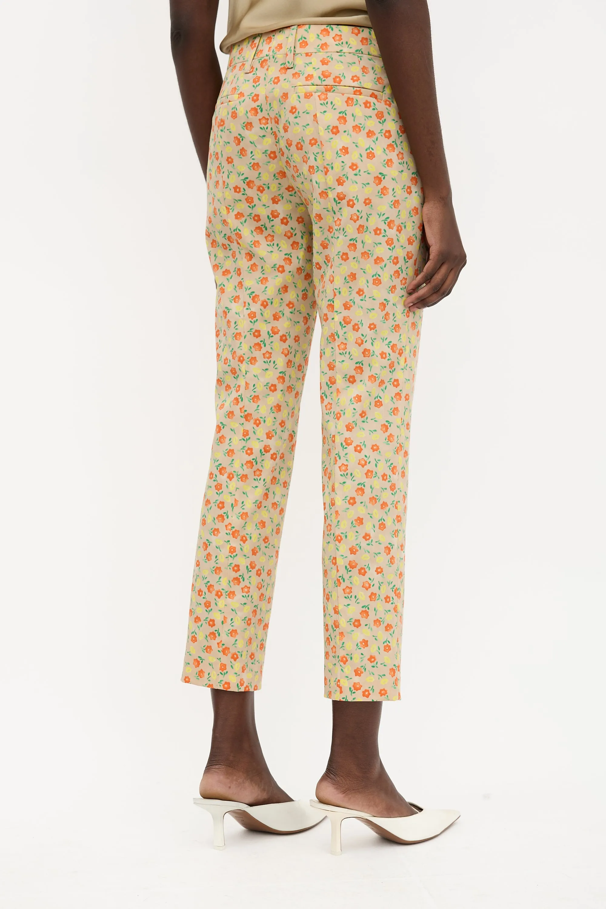 2016 Wool Floral Trouser sold by VSP Consignment product image thumbnail 4