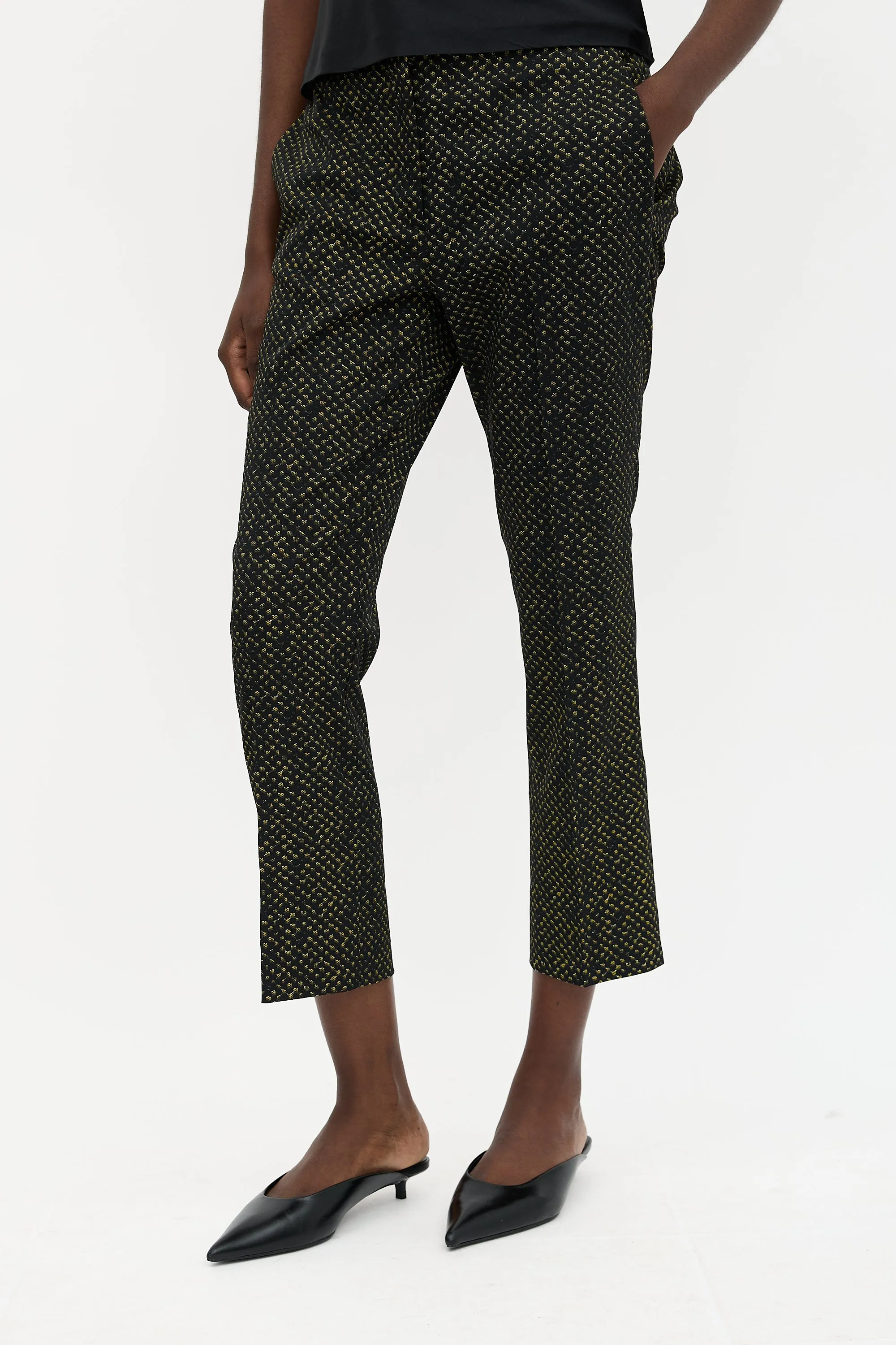 2015 Printed Cropped Trouser sold by VSP Consignment product image thumbnail 2