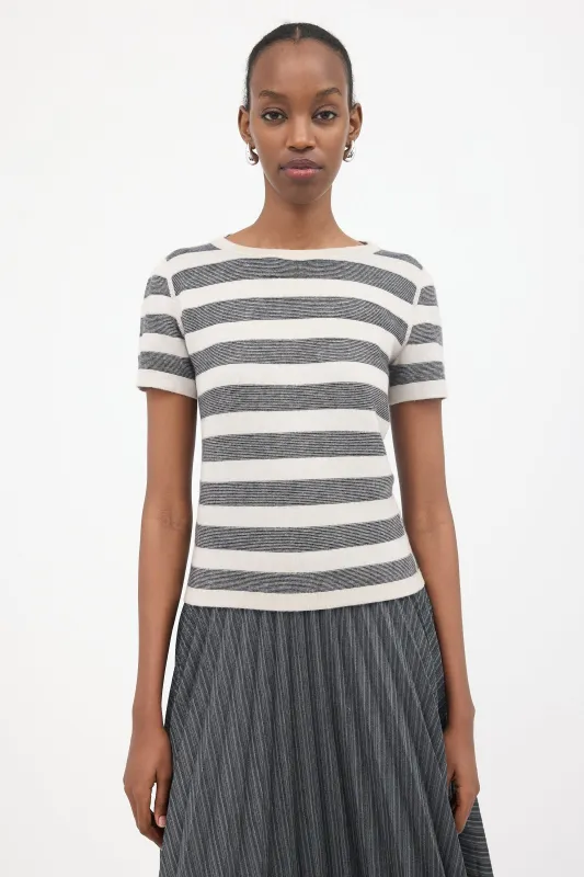Cashmere Striped Top sold by VSP Consignment