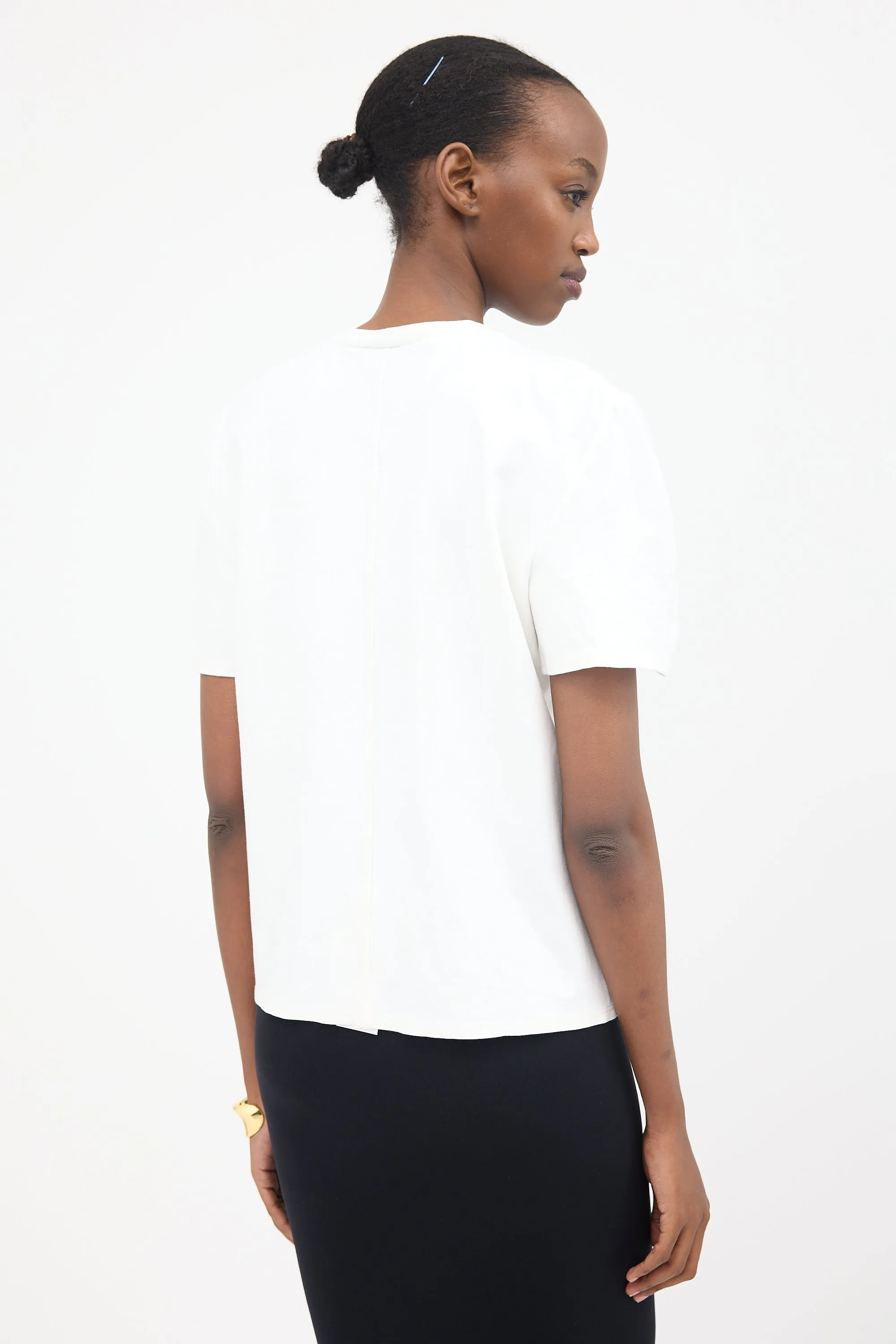 Crew Neck T-Shirt sold by VSP Consignment product image thumbnail 4