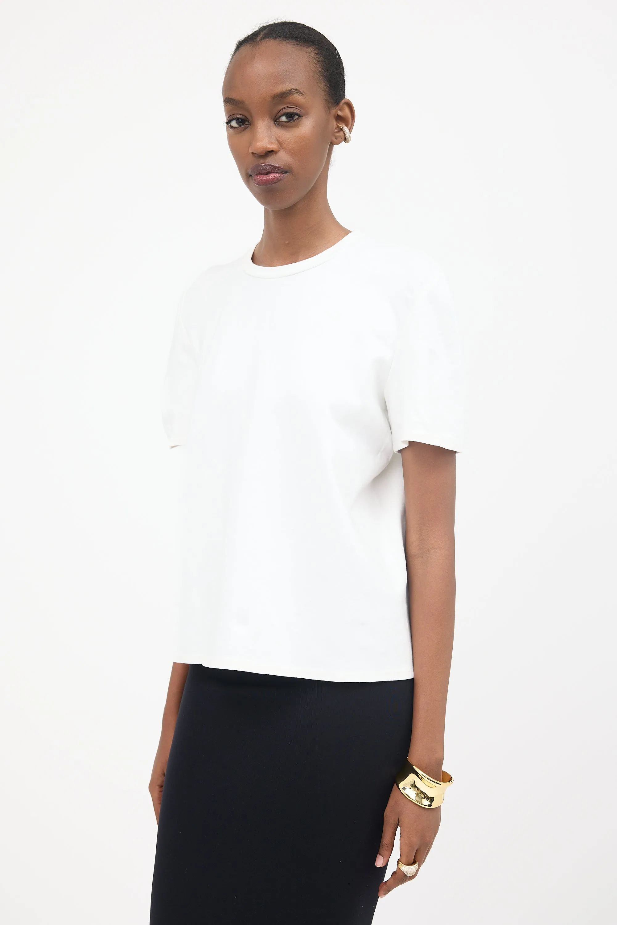 Crew Neck T-Shirt sold by VSP Consignment product image thumbnail 3