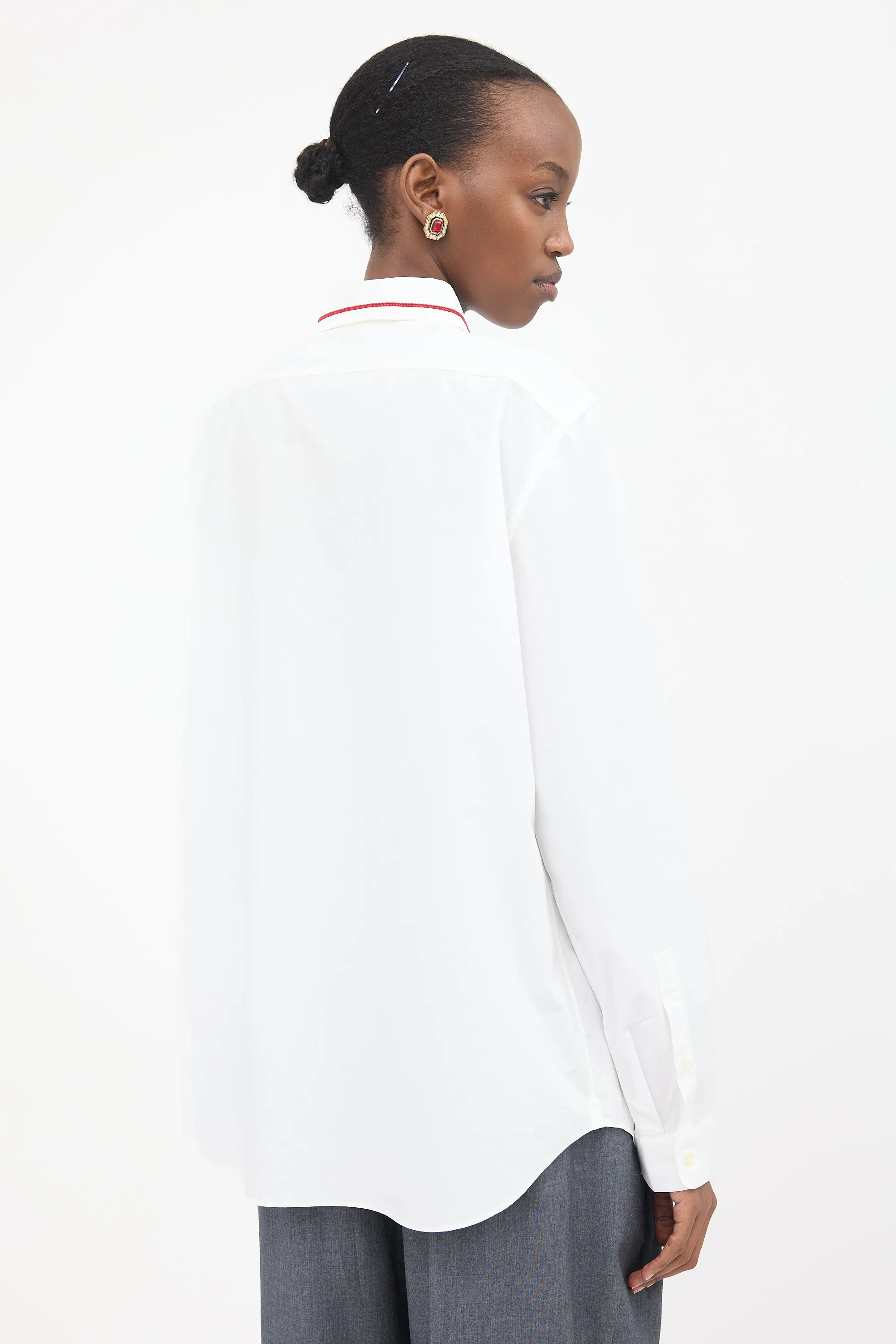 Beaded Logo Shirt sold by VSP Consignment product image thumbnail 4