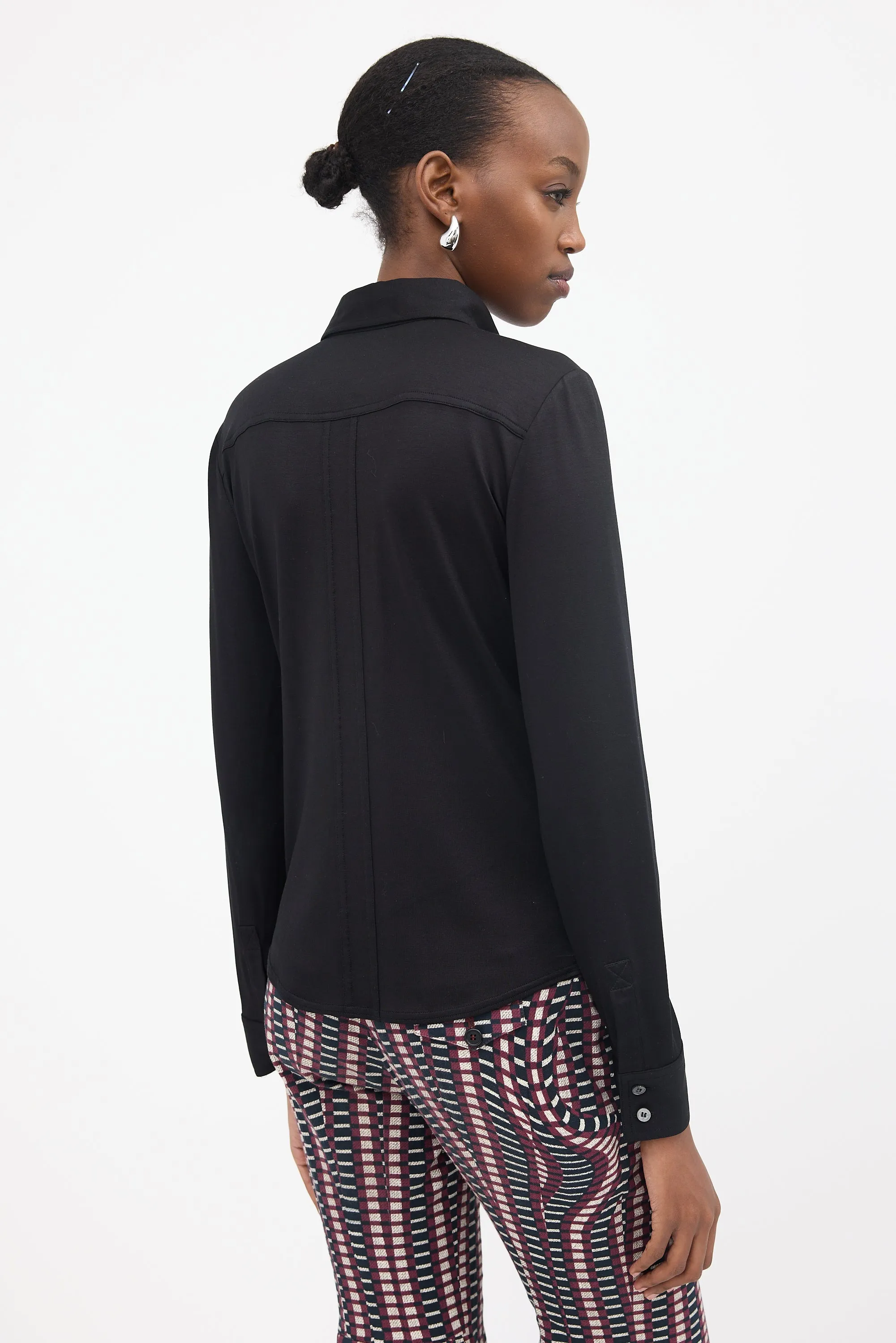 Silk Pocket Shirt sold by VSP Consignment product image thumbnail 4